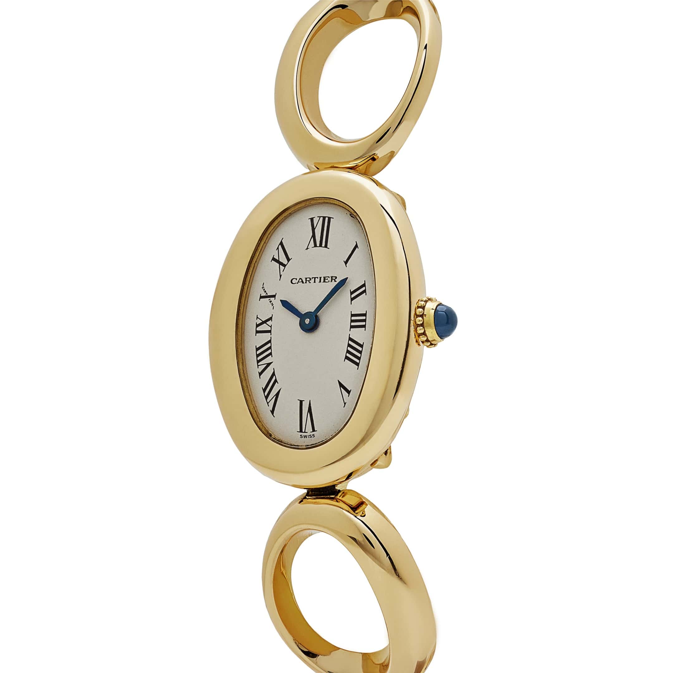 Cartier Baignoire W15108K7 Yellow Gold Quartz - Premium Luxury Product