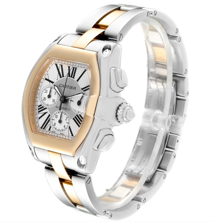 Cartier Roadster 18K Yellow Gold Mens Watch - Premium Luxury Product