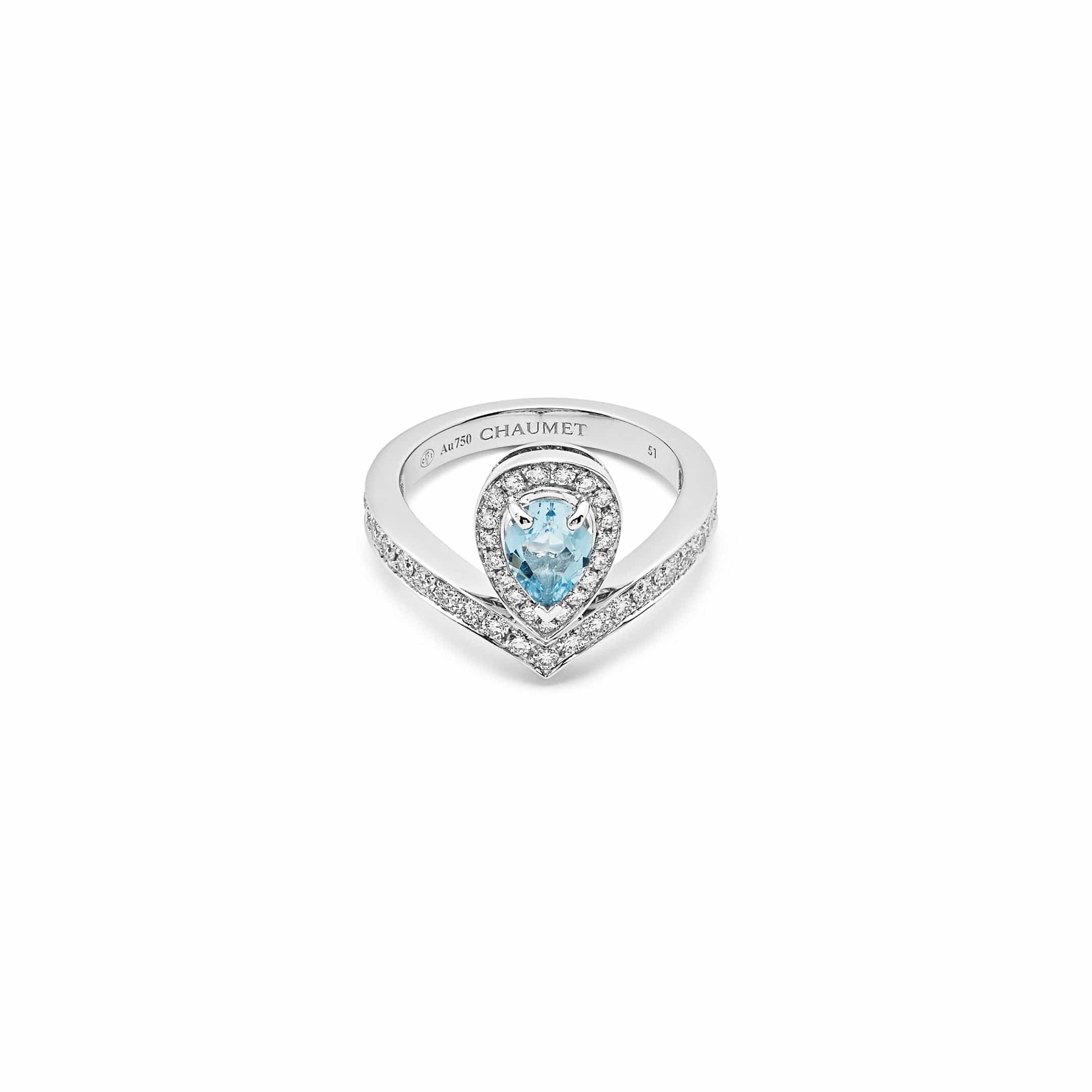 Chaumet 'Joséphine Aigrette' Aquamarine Ring 083297