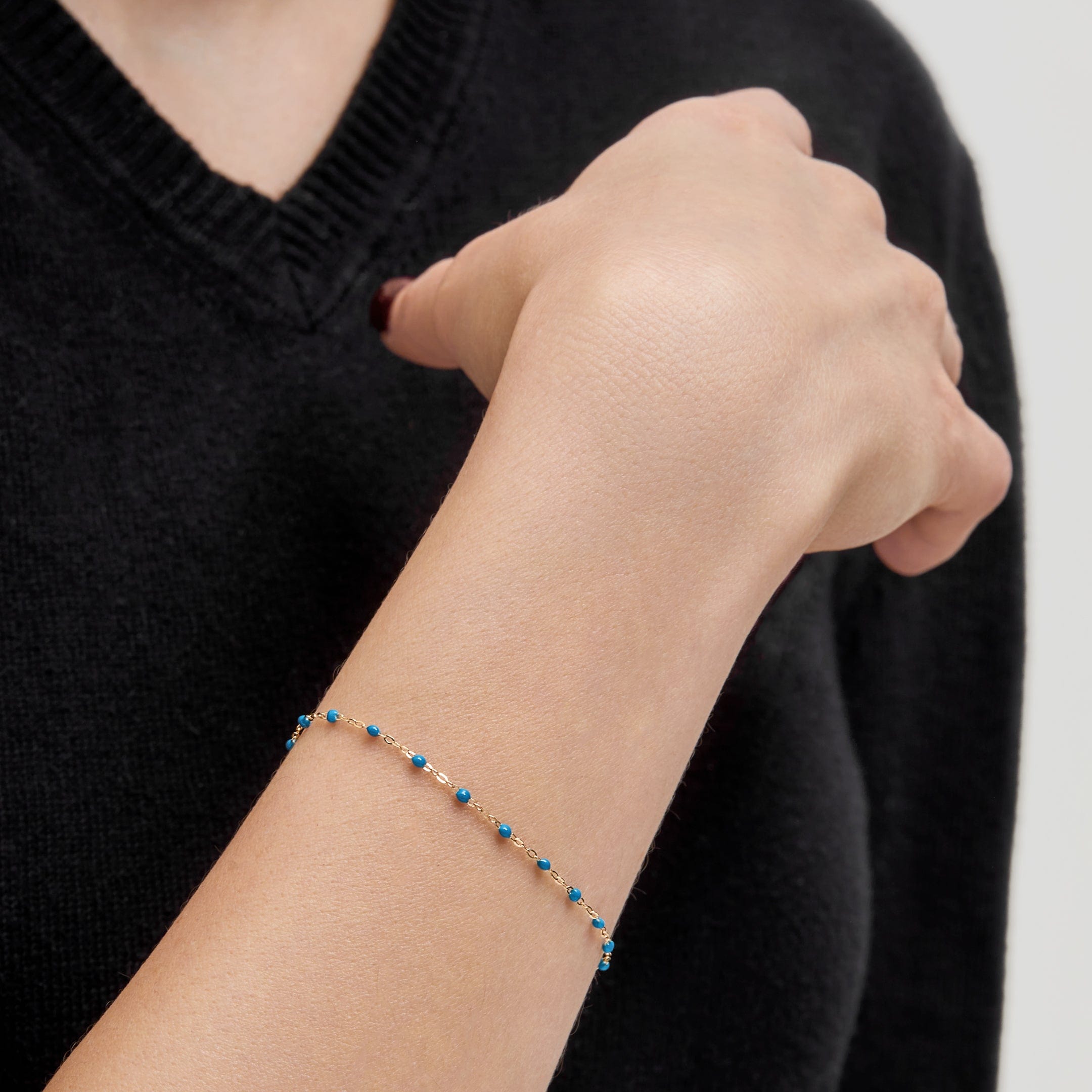 Gigi Clozeau Classic Yellow Gold Bracelet in Jeans - Premium Luxury Product