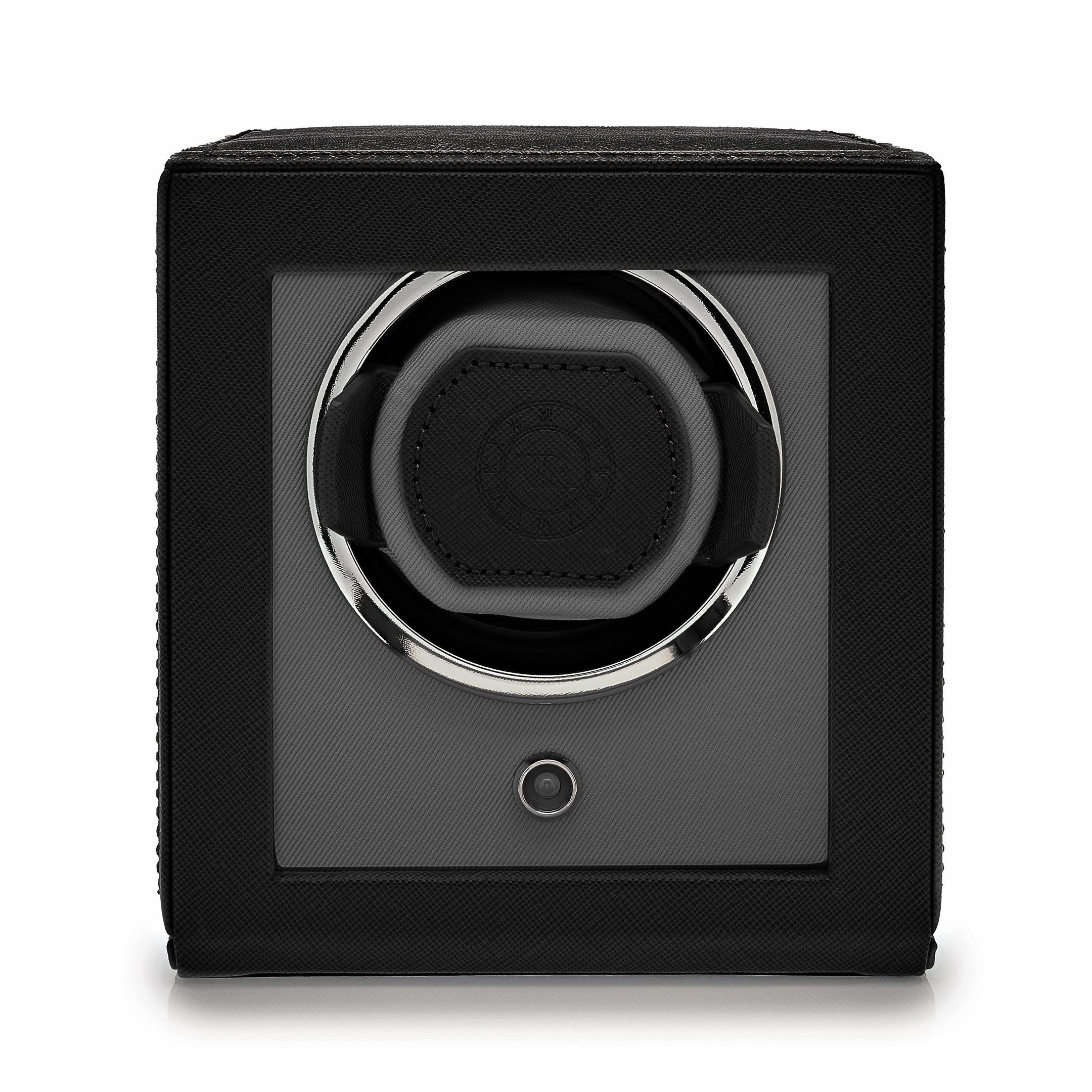 Cub Single Watch Winder with Cover - Black