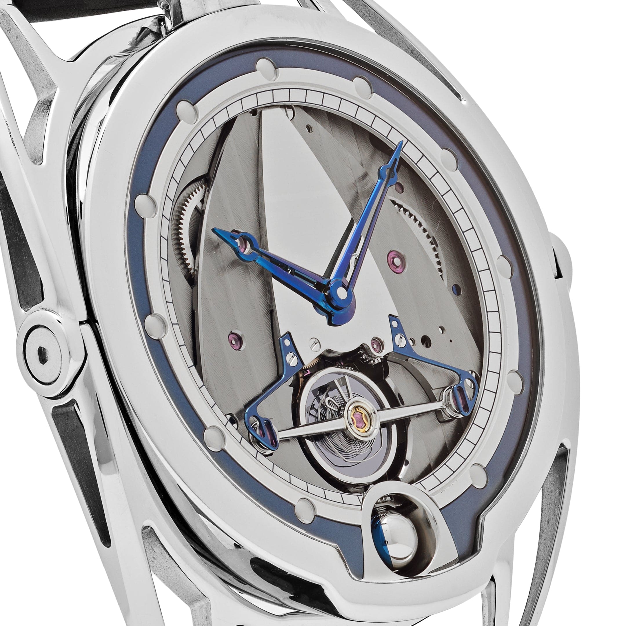De Bethune DB28TIS5C3PN/S  Titanium Silver Dial  (2011) - Premium Luxury Product