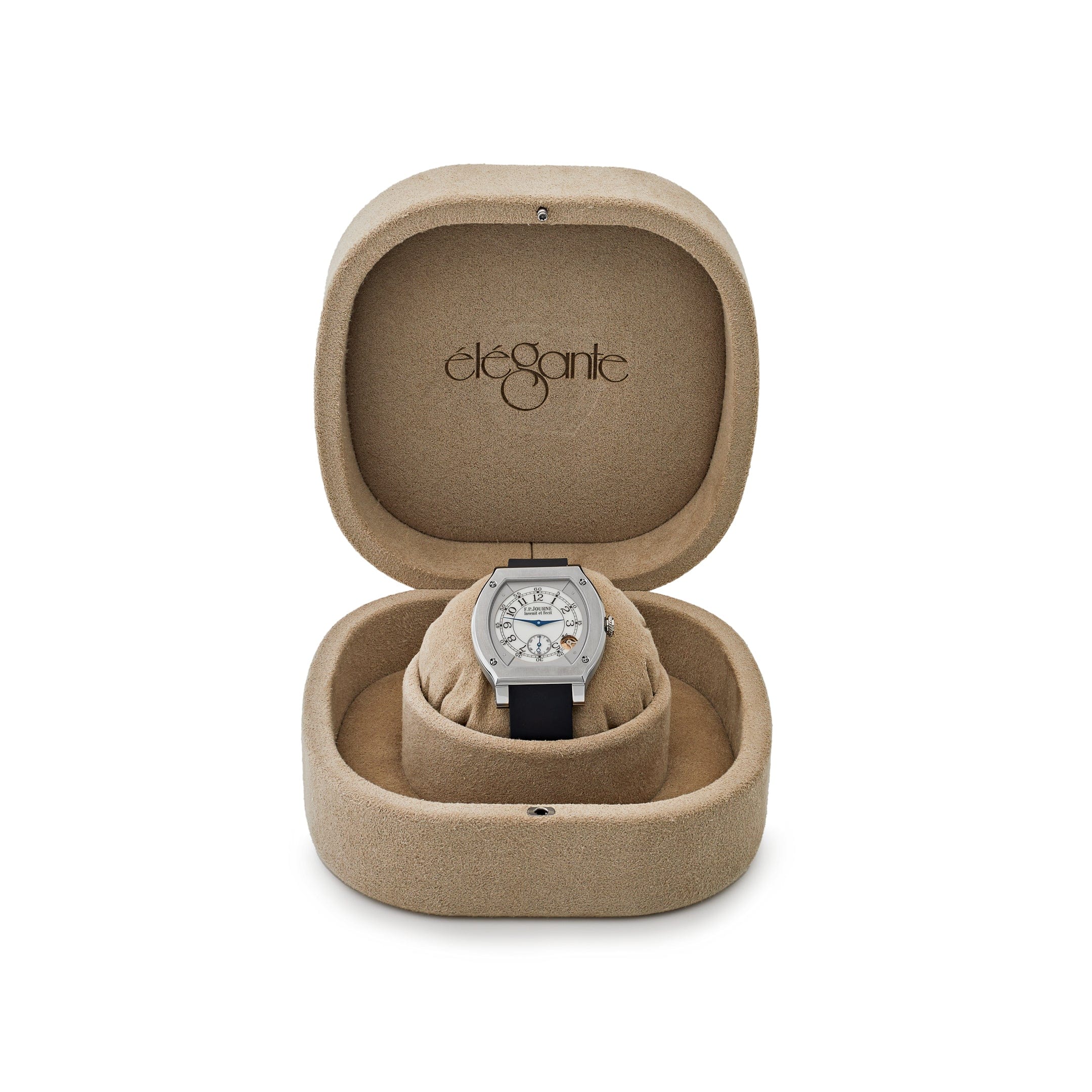 F.P. Journe Élégante 48 Titanium Luminescent White Dial - Premium Luxury Product