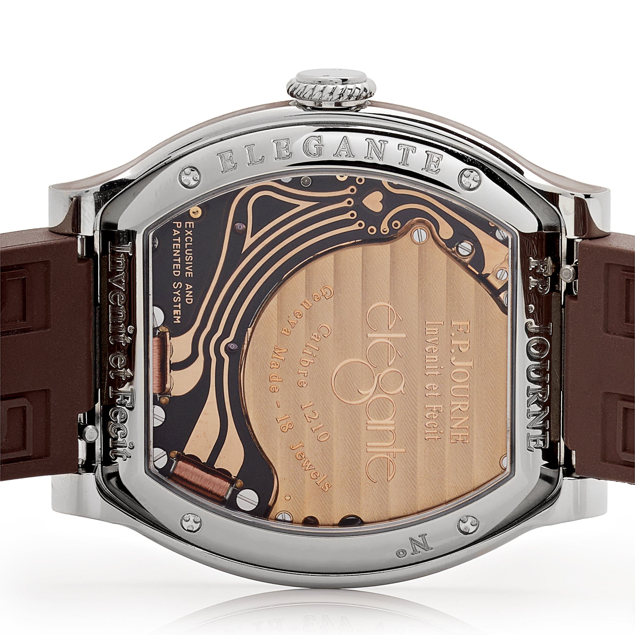 F.P. Journe Élégante 40 Titanium Luminescent White Dial (2021) - Premium Luxury Product