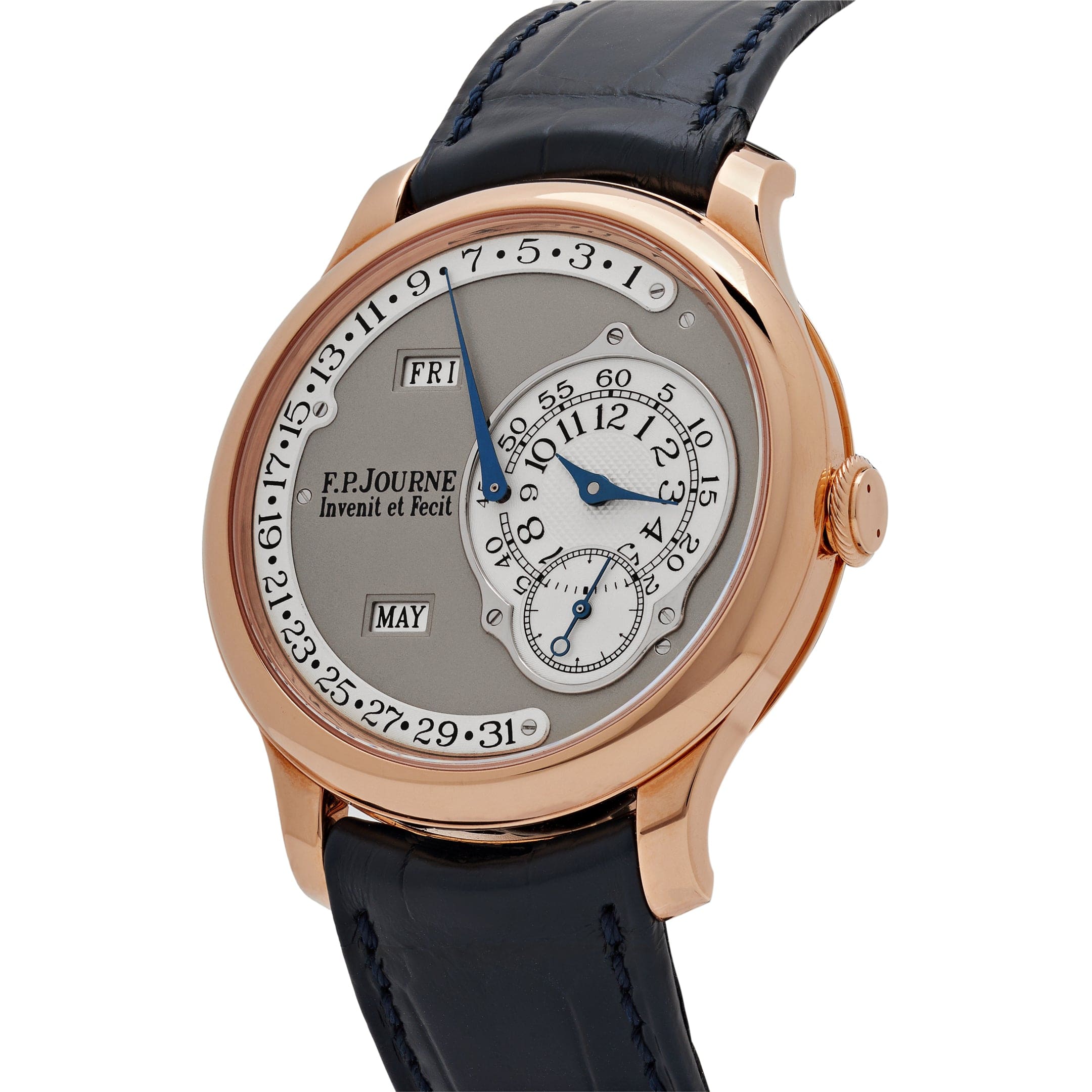 F.P.Journe Octa Calendrier Rose Gold White Gold Dial (2012)