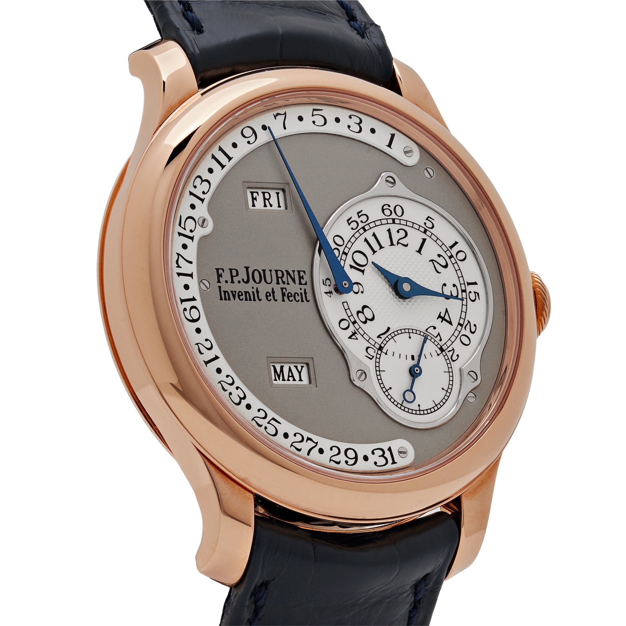 F.P.Journe Octa Calendrier Rose Gold White Gold Dial (2012)