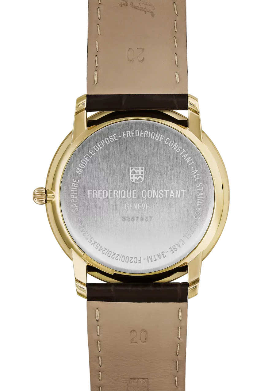 CLASSICS SLIMLINE GENTS SMALL SECONDS FC-245M5S5