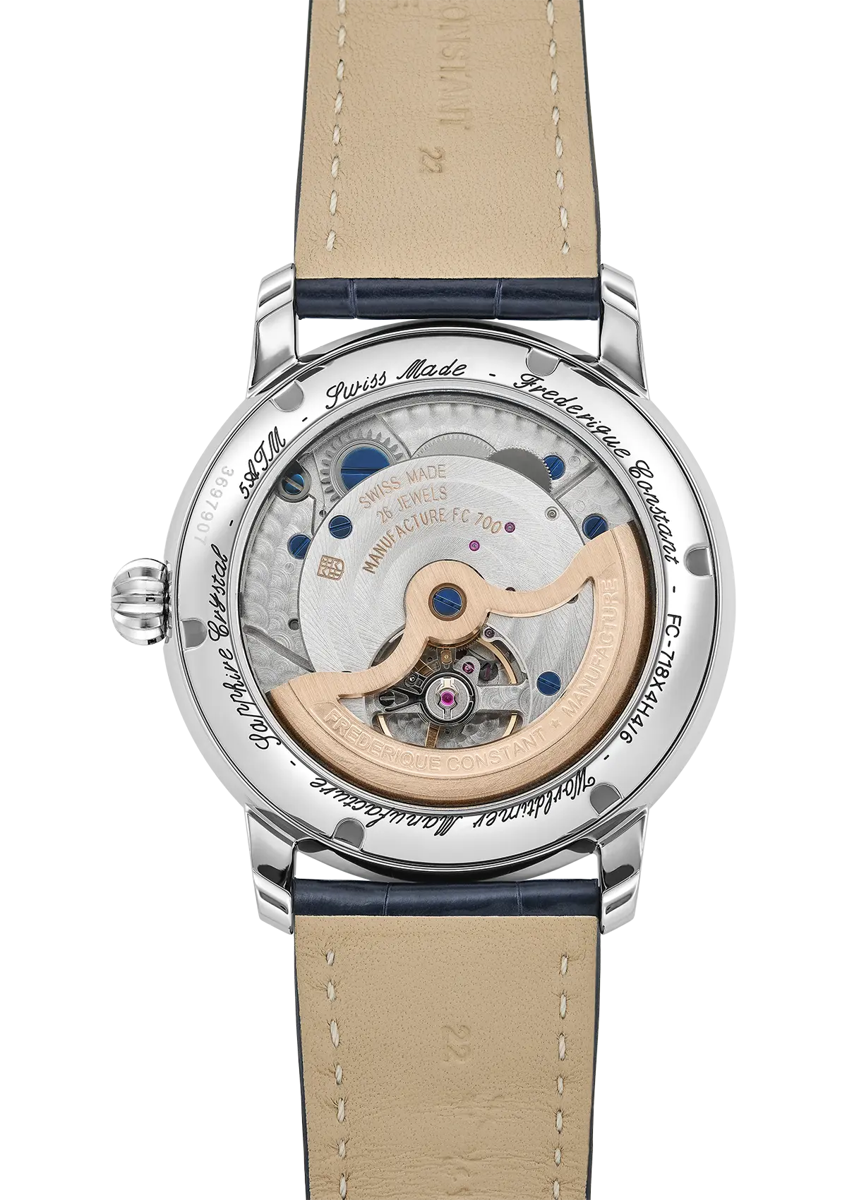 Frederique Constant MANUFACTURE CLASSIC WORLDTIMER FC-718NWM4H6 - Premium Luxury Product