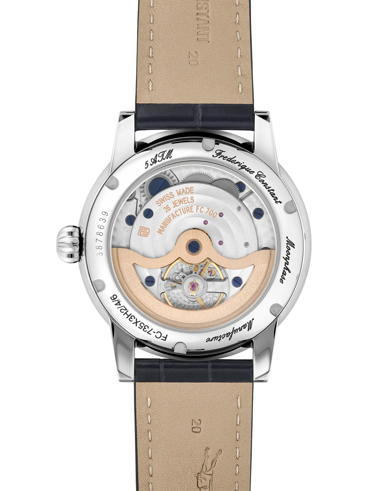 Frederique Constant MANUFACTURE CLASSIC POWER RESERVE BIG DATE FC-735N3H6 - Premium Luxury Product