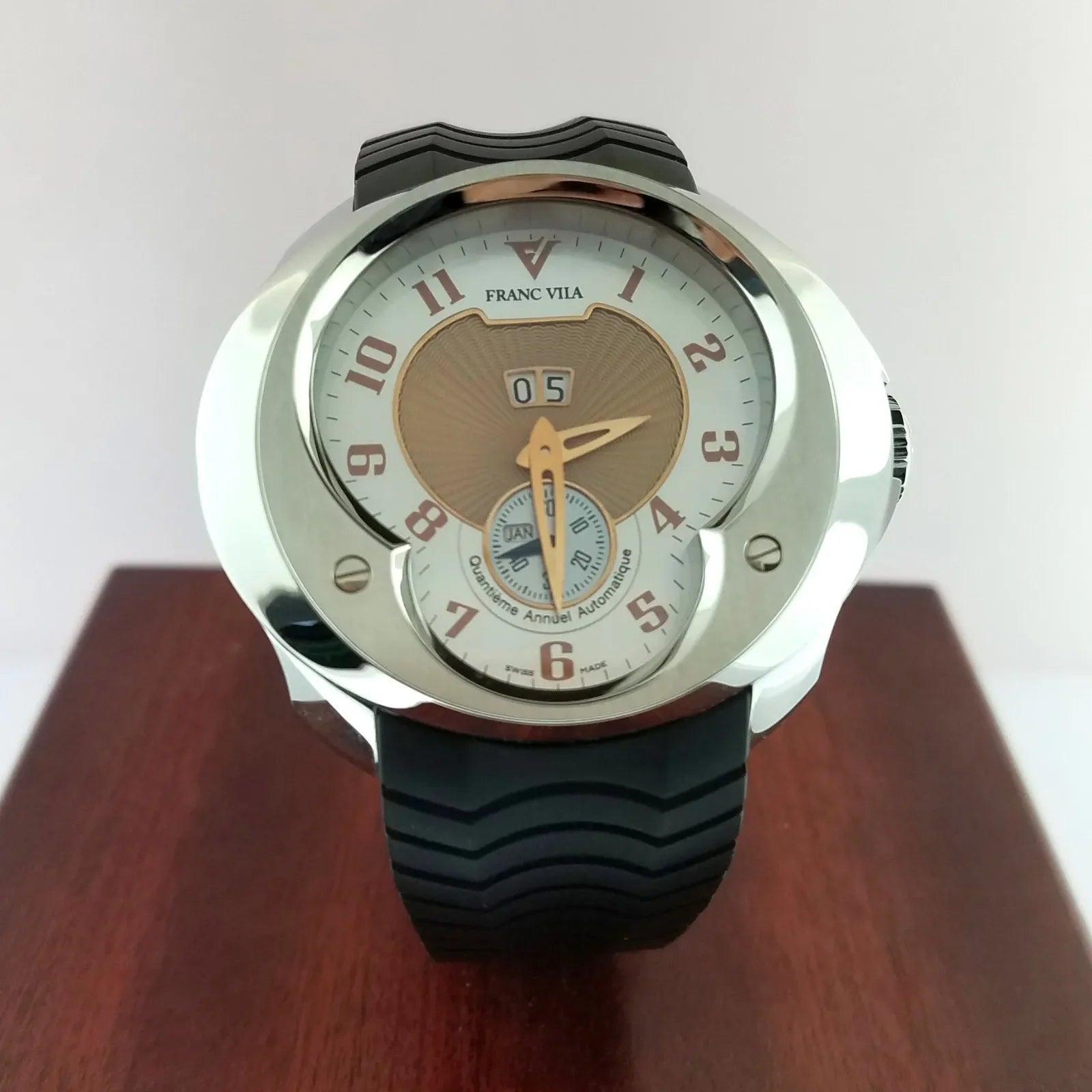 Franc Vila Automatic Classic Stainless Steel Men's Watch - Premium Luxury Product