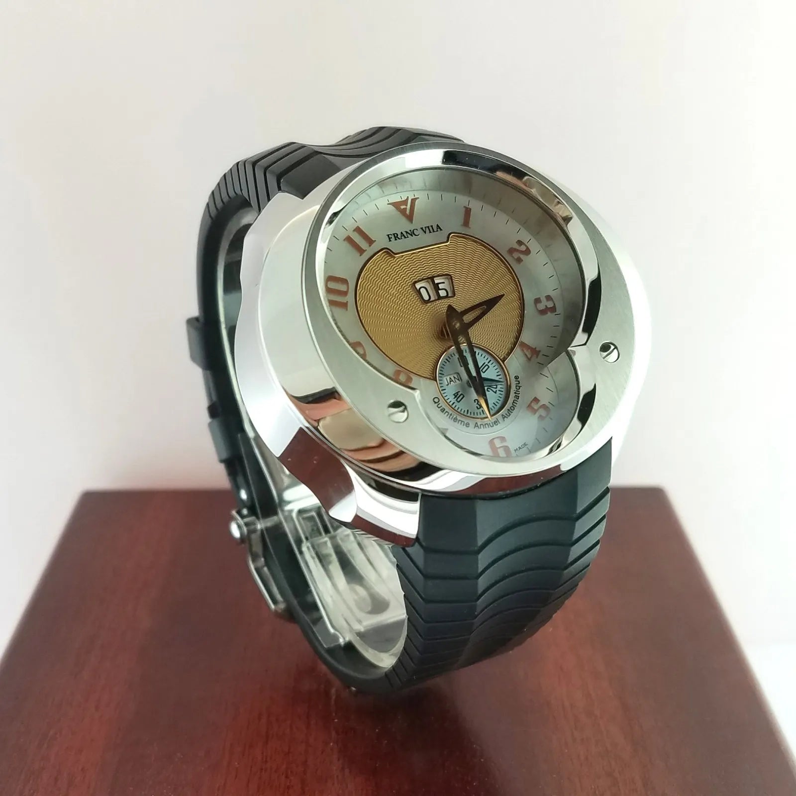 Franc Vila Automatic Classic Stainless Steel Men's Watch - Premium Luxury Product