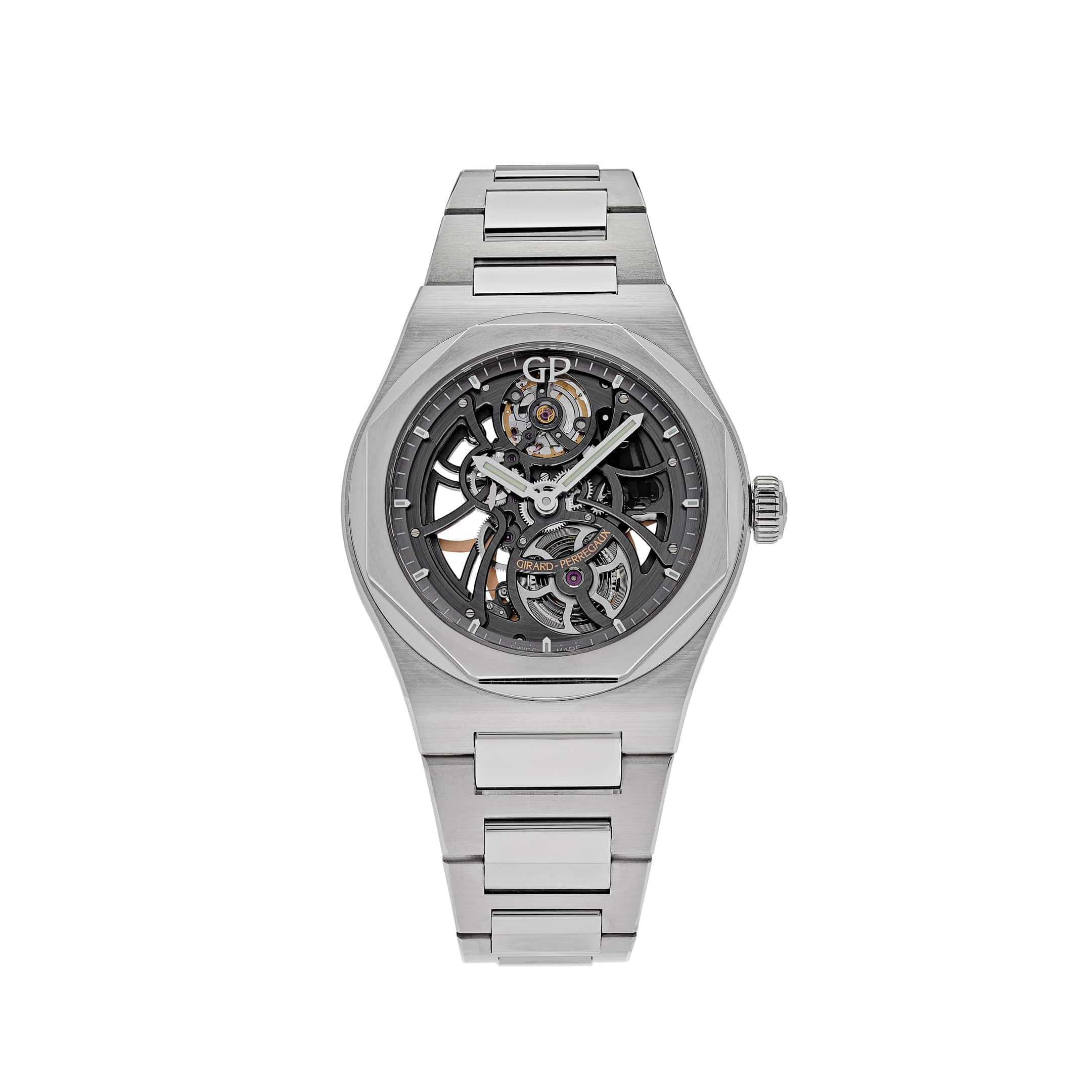 Girard Perregaux Laureato Skeleton 81015-11-001-11A - Premium Luxury Product