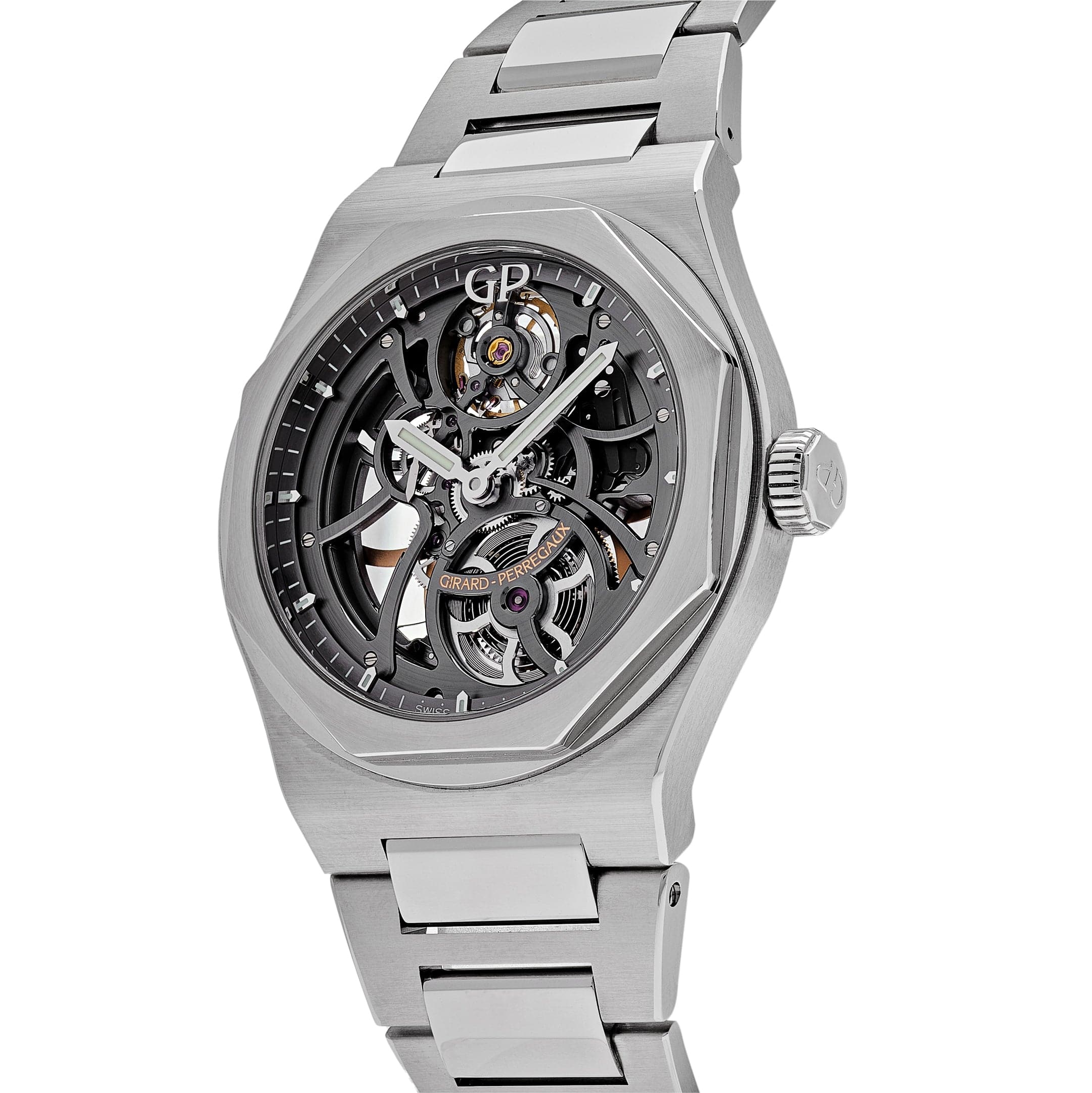 Girard Perregaux Laureato Skeleton 81015-11-001-11A - Premium Luxury Product
