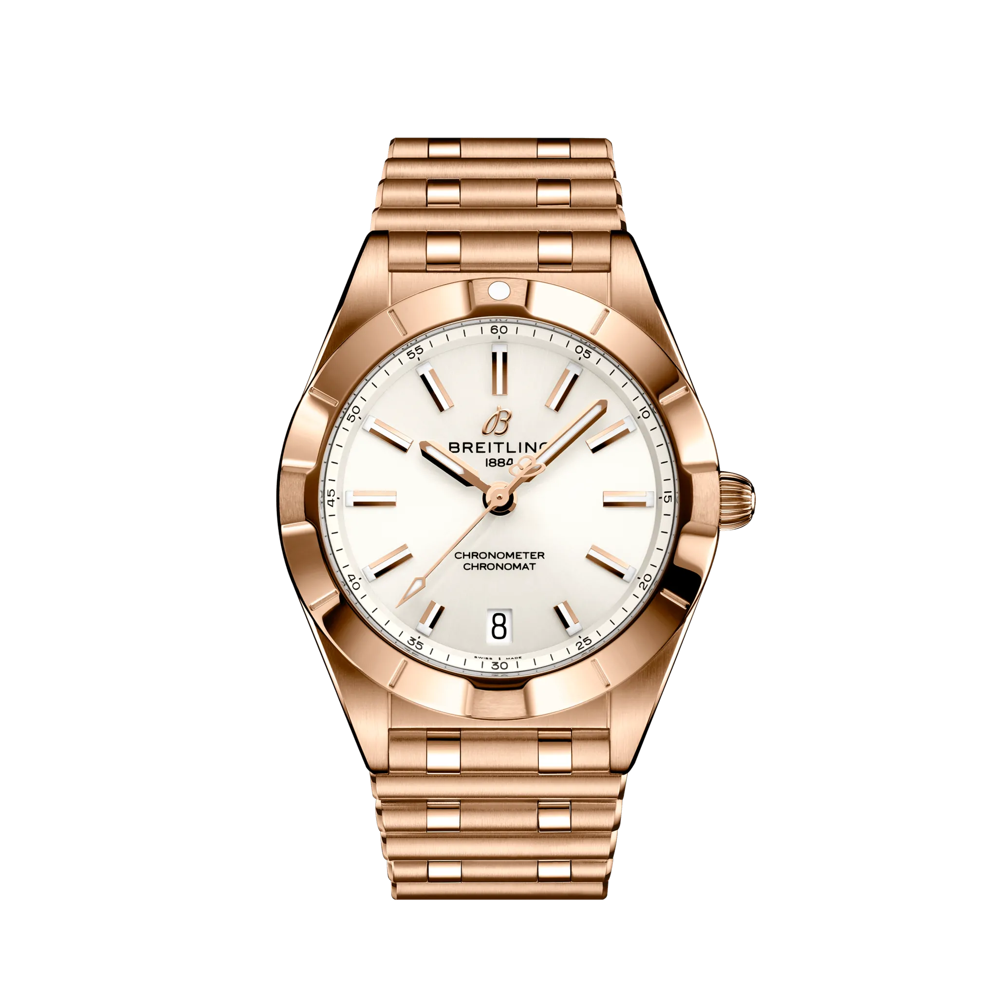 Breitling Chronomat Automatic 32 18k Red Gold Men's Watch - Premium Luxury Product