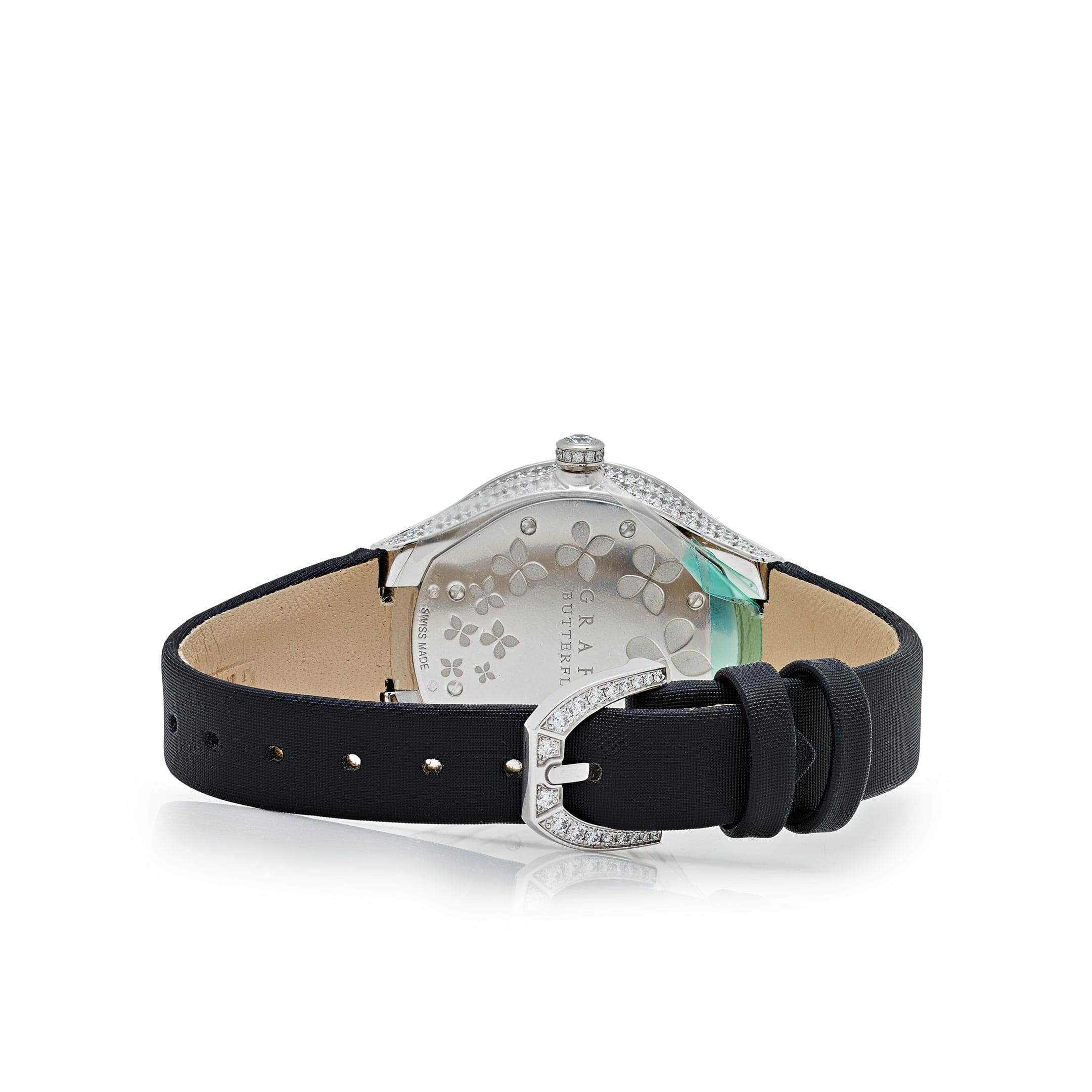 Graff Classic Butterfly Diamond Watch White Gold Diamond Dial - Premium Luxury Product