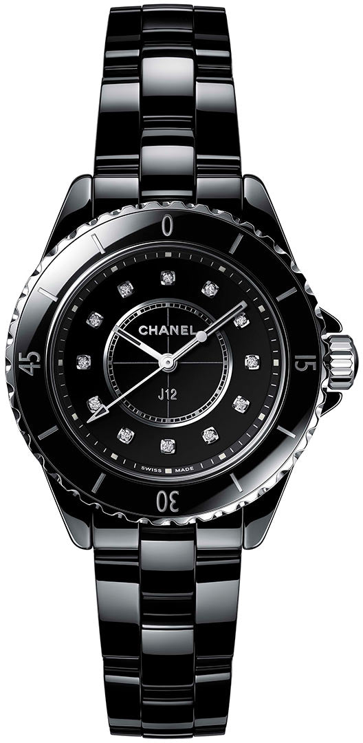 Chanel J12 Ceramic Diamond Lady's Watch - Premium Luxury Product