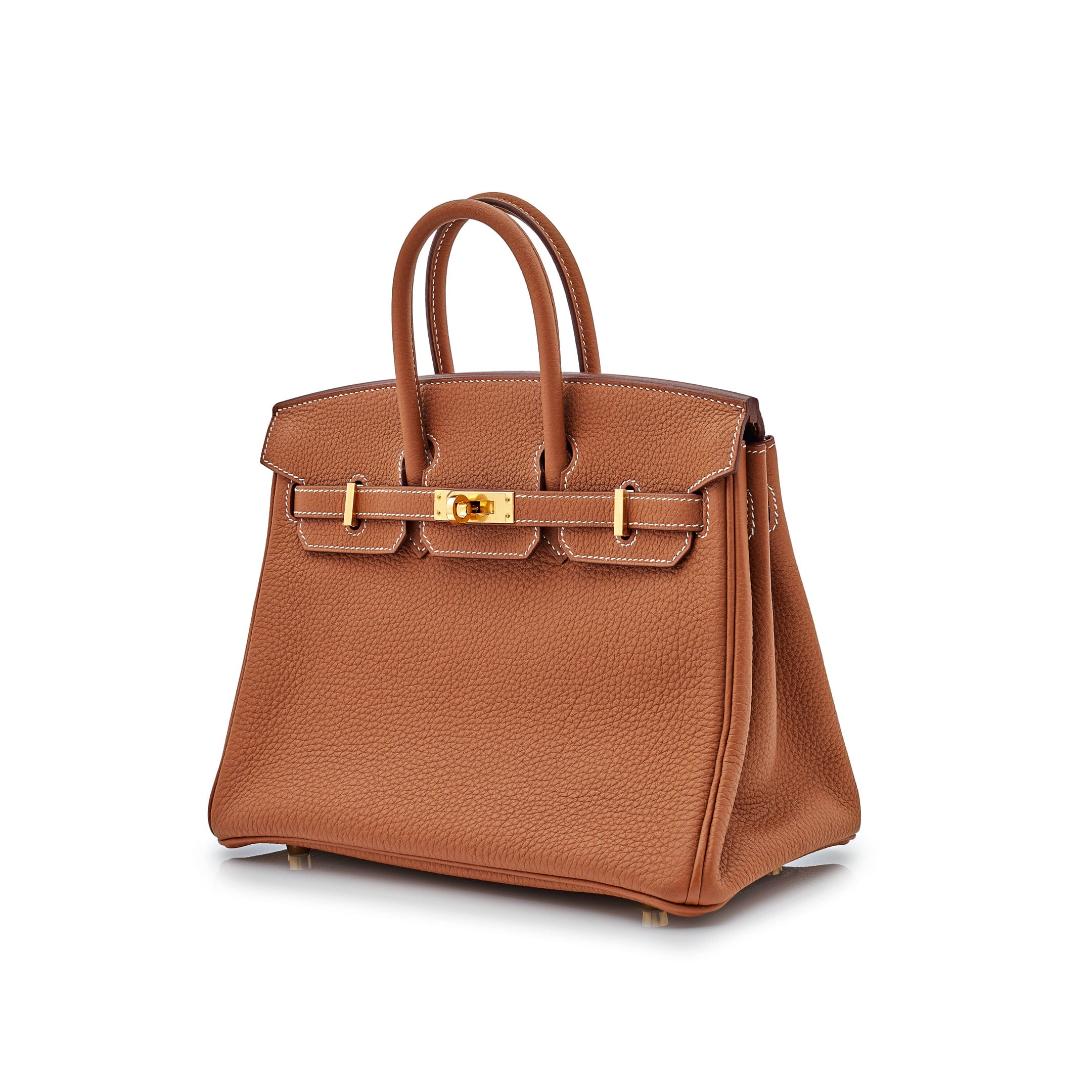 Hermès Birkin 25 Togo Calfskin 37 Gold / Gold Hardware