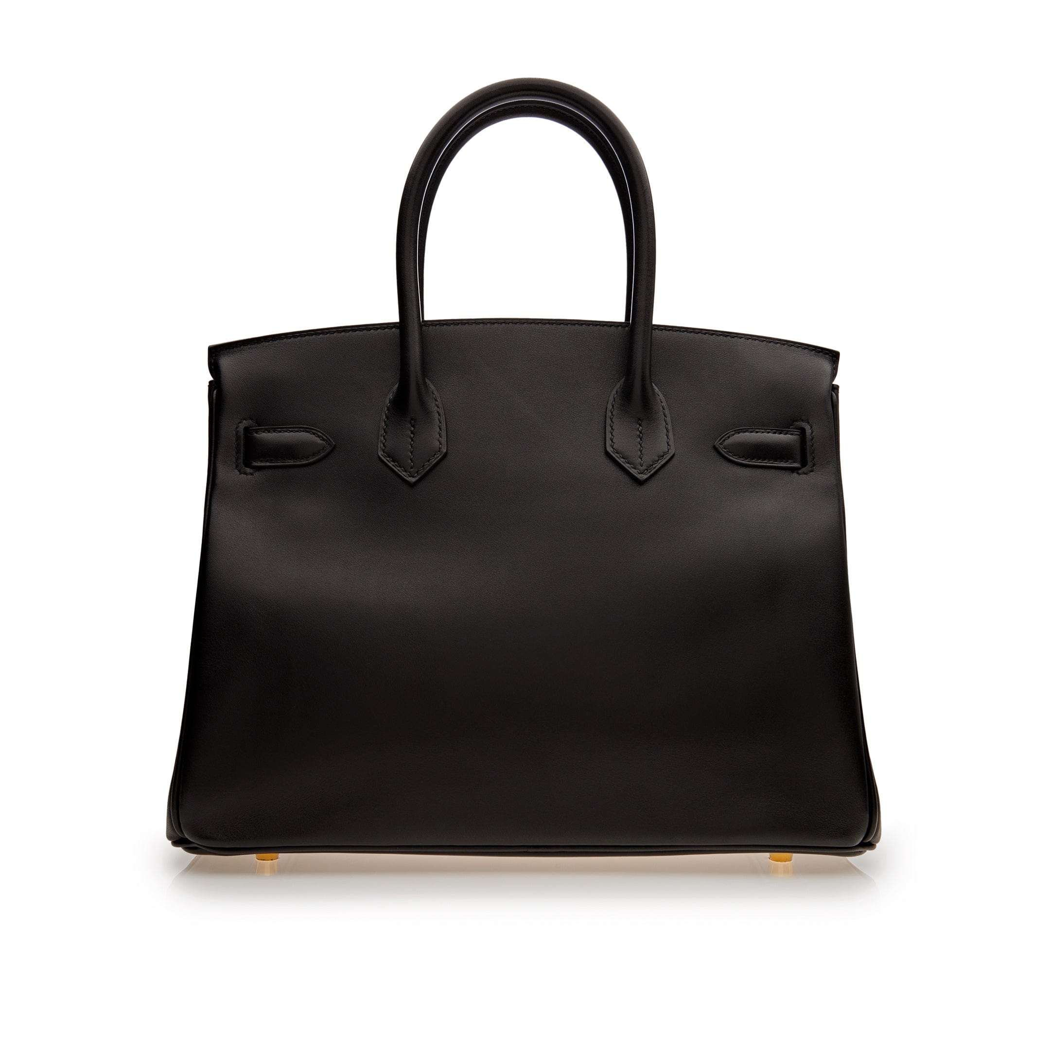Hermès Birkin 30 Black Box Leather Gold Hardware