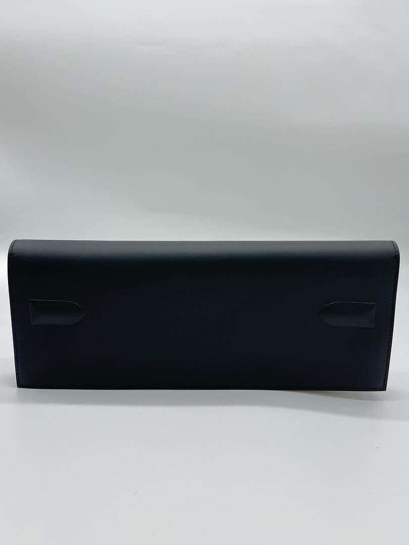 Hermès Birkin Shadow 89 Noir Swift Leather Clutch Bag