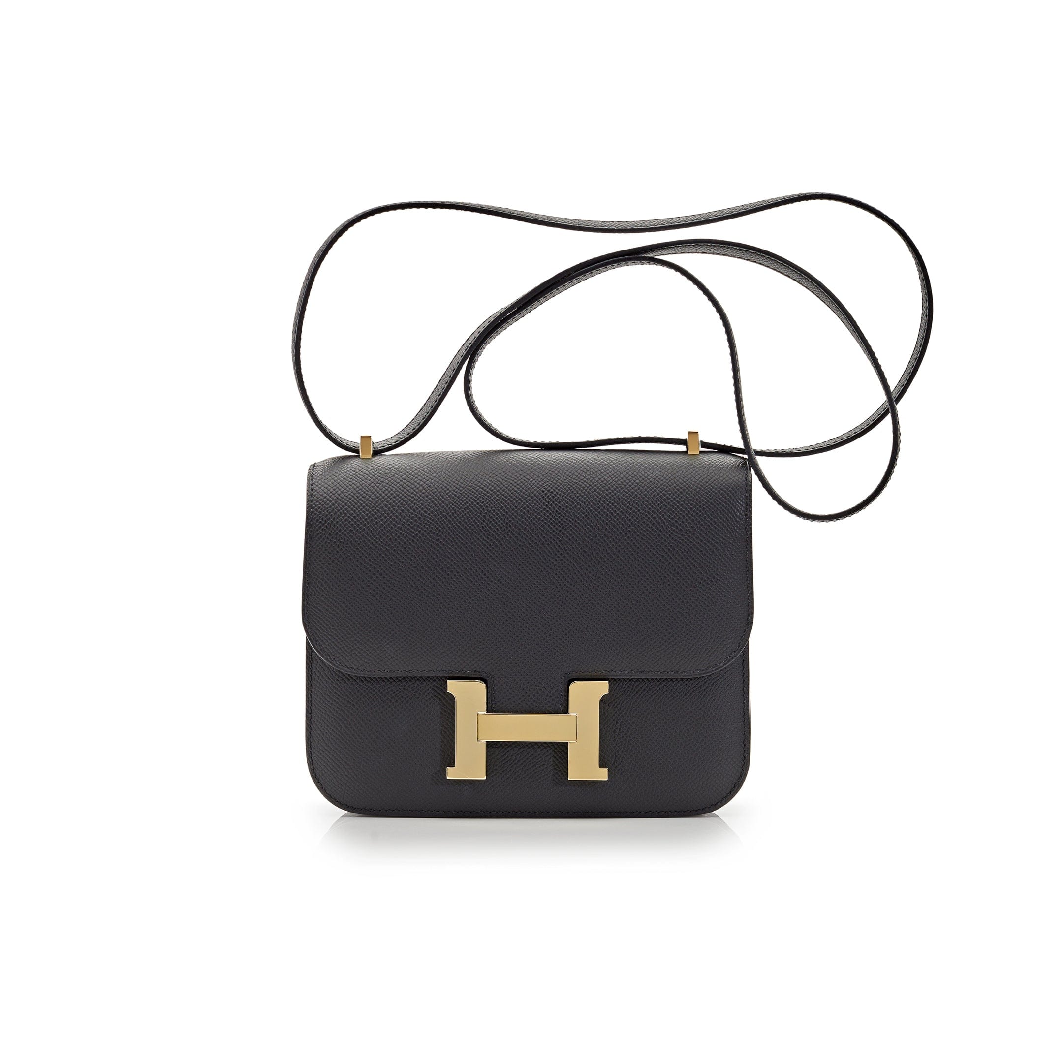Hermès Constance 18 HSS Epsom Leather Noir Verso Gold Hardware