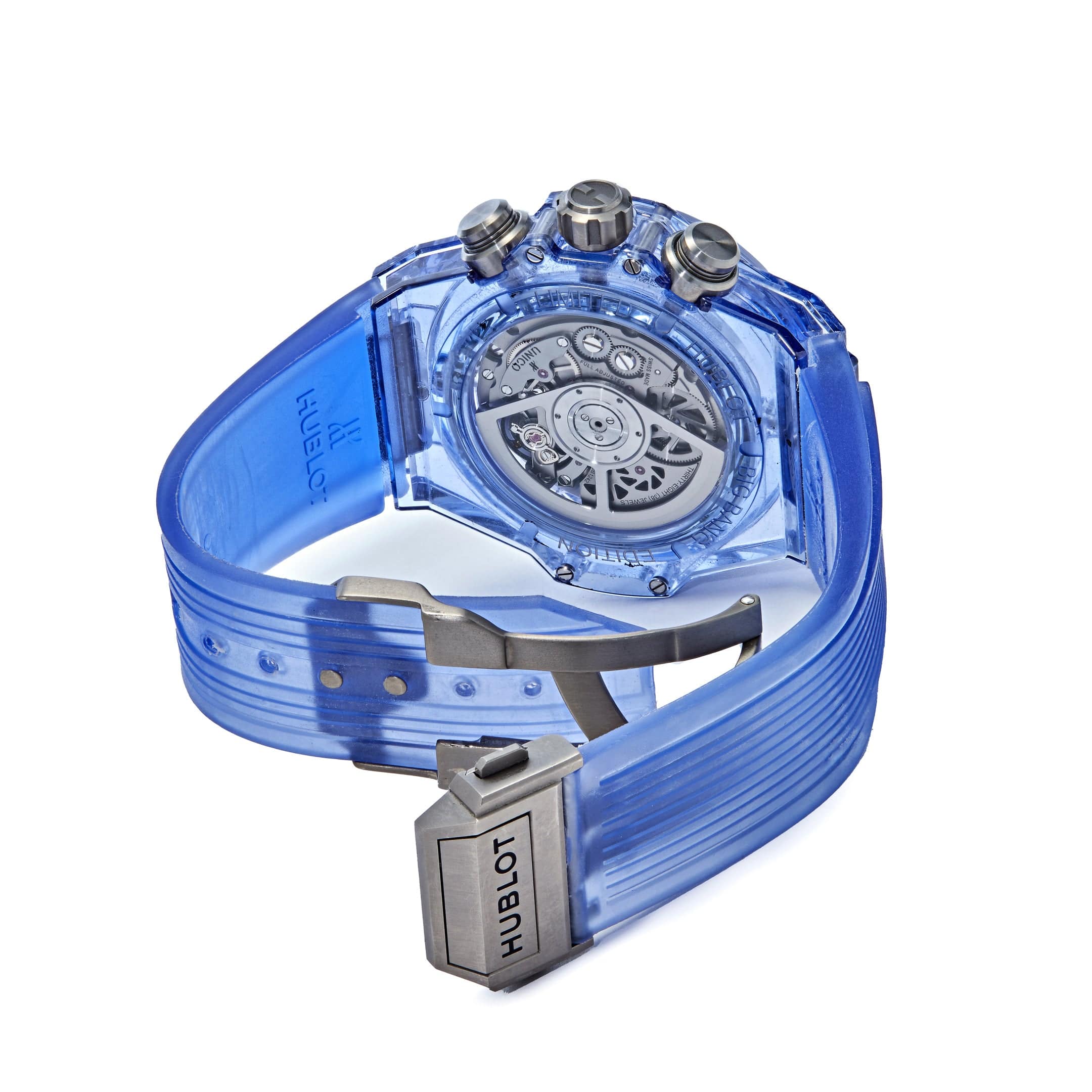 Hublot Big Bang Unico Blue Sapphire 411.JL.4809.RT - Premium Luxury Product