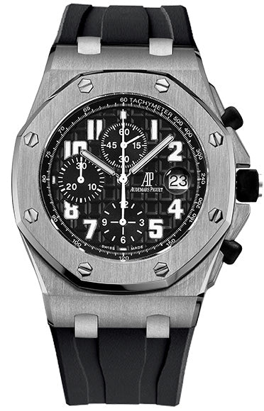 Audemars Piguet Royal Oak Offshore Chronograph Stainless Steel Mens Watch - Premium Luxury Product
