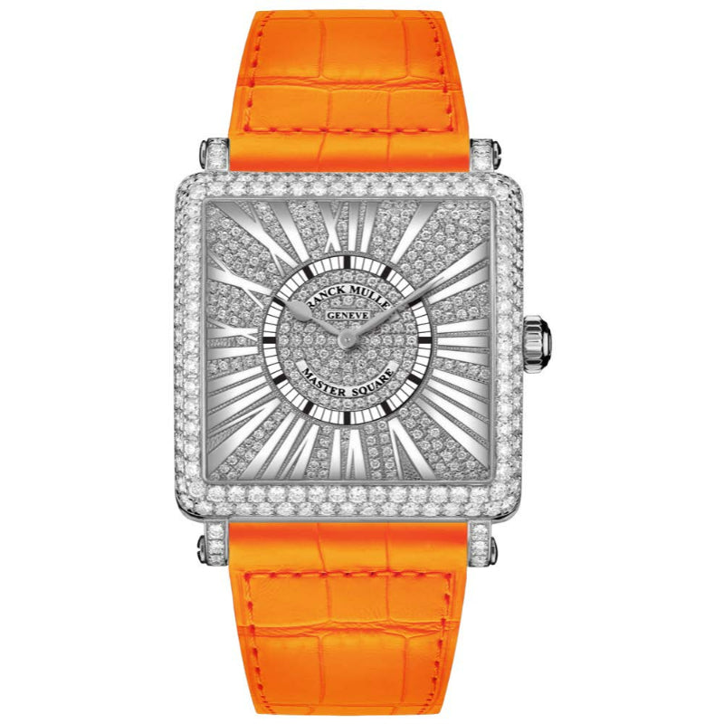FRANCK MULLER MASTER SQUARE 6002SQZDCDWGW - Premium Luxury Product