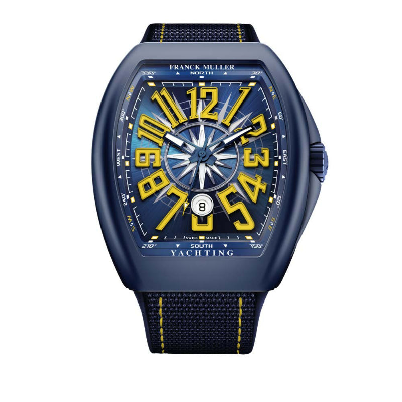 FRANCK MULLER VANGUARD YACHTING V45SCYACHCRBLMCBLBLY - Premium Luxury Product