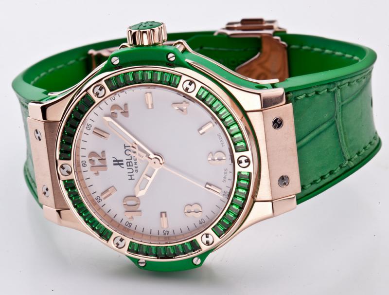 Hublot Big Bang Tutti Frutti Apple 18K Rose Gold Ladies Watch - Premium Luxury Product