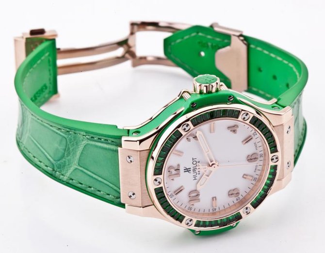 Hublot Big Bang Tutti Frutti Apple 18K Rose Gold Ladies Watch - Premium Luxury Product