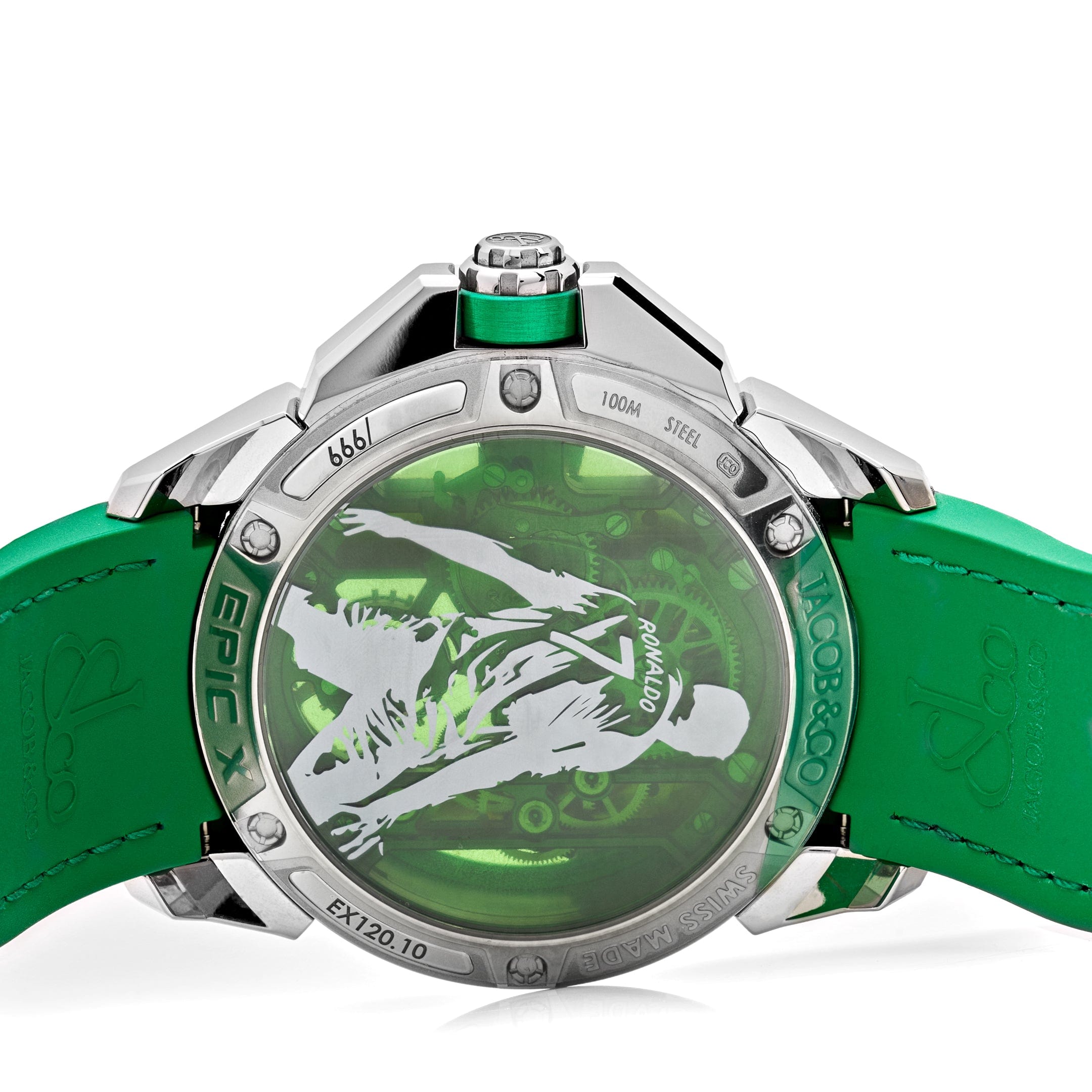 Jacob & Co  Epic X  CR7 EX120.10.AD.AA.A Stainless Steel Limited Edition (2024) - Premium Luxury Product