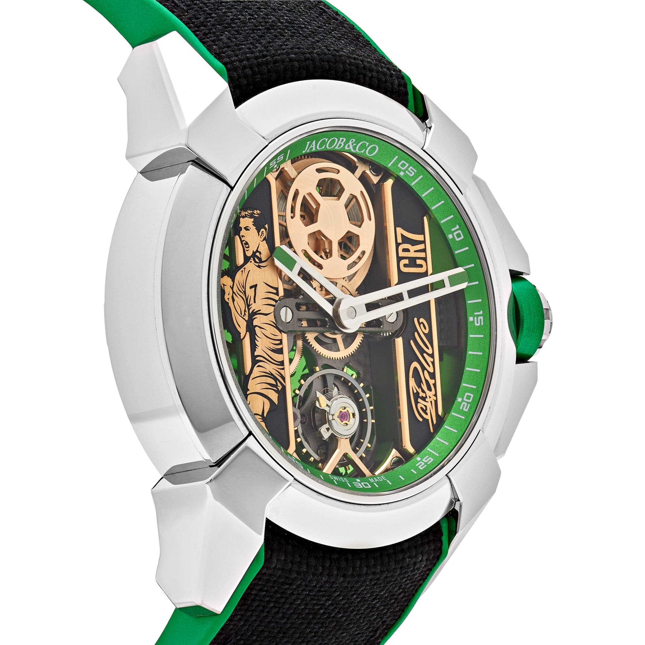 Jacob & Co  Epic X  CR7 EX120.10.AD.AA.A Stainless Steel Limited Edition (2024) - Premium Luxury Product