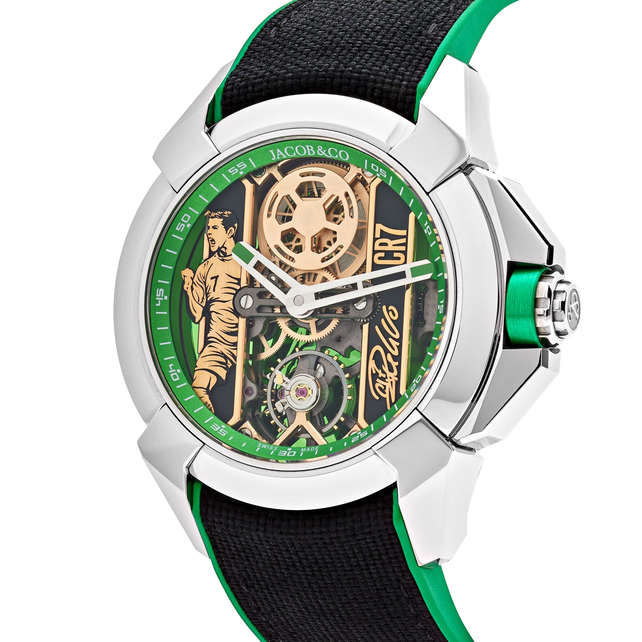 Jacob & Co  Epic X  CR7 EX120.10.AD.AA.A Stainless Steel Limited Edition (2024) - Premium Luxury Product