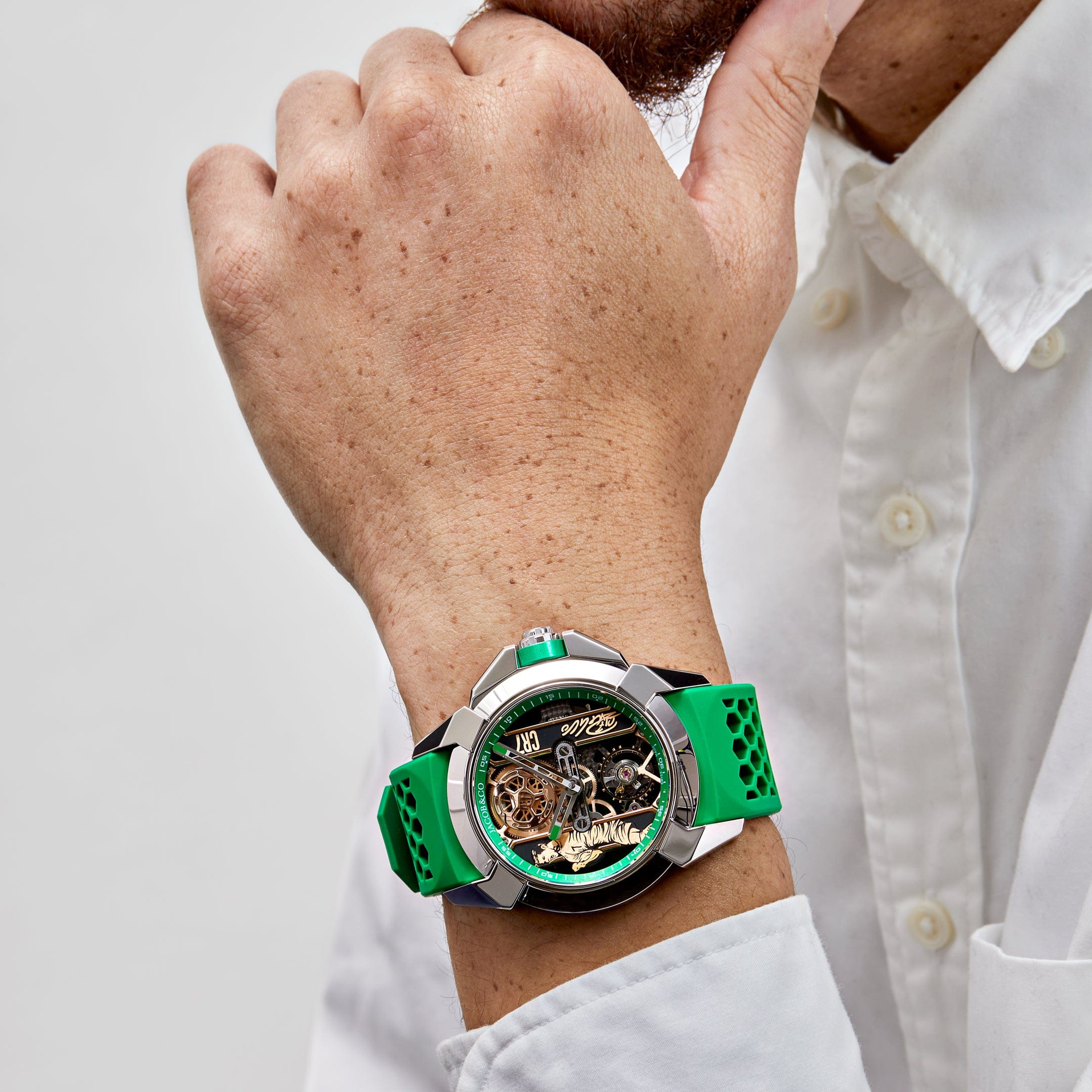 Jacob & Co V2 CR7 Epic X EX120.10.AD.AA.A Heart of CR7 Stainless Steel Limited Edition (2024) - Premium Luxury Product