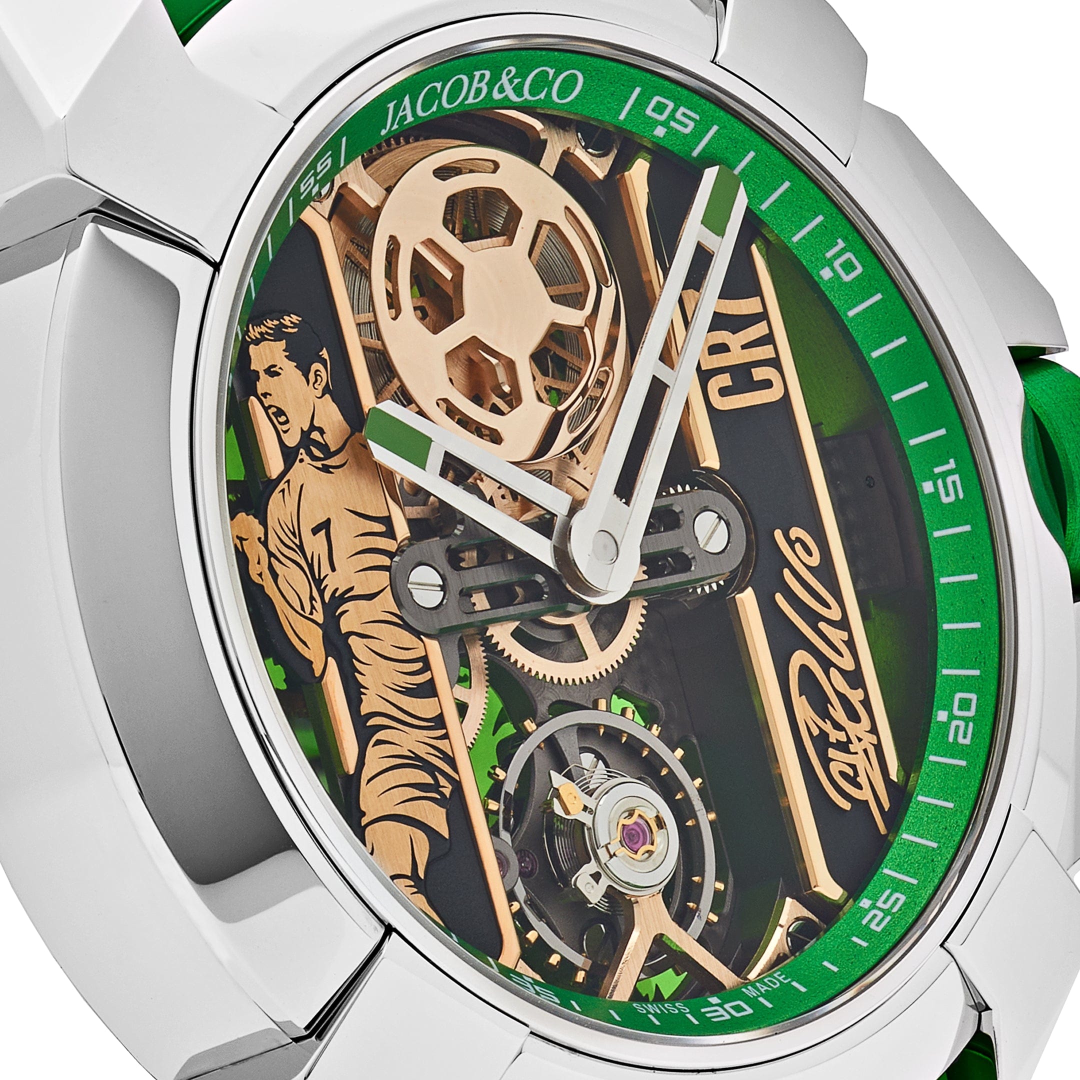 Jacob & Co V2 CR7 Epic X EX120.10.AD.AA.A Heart of CR7 Stainless Steel Limited Edition (2024) - Premium Luxury Product