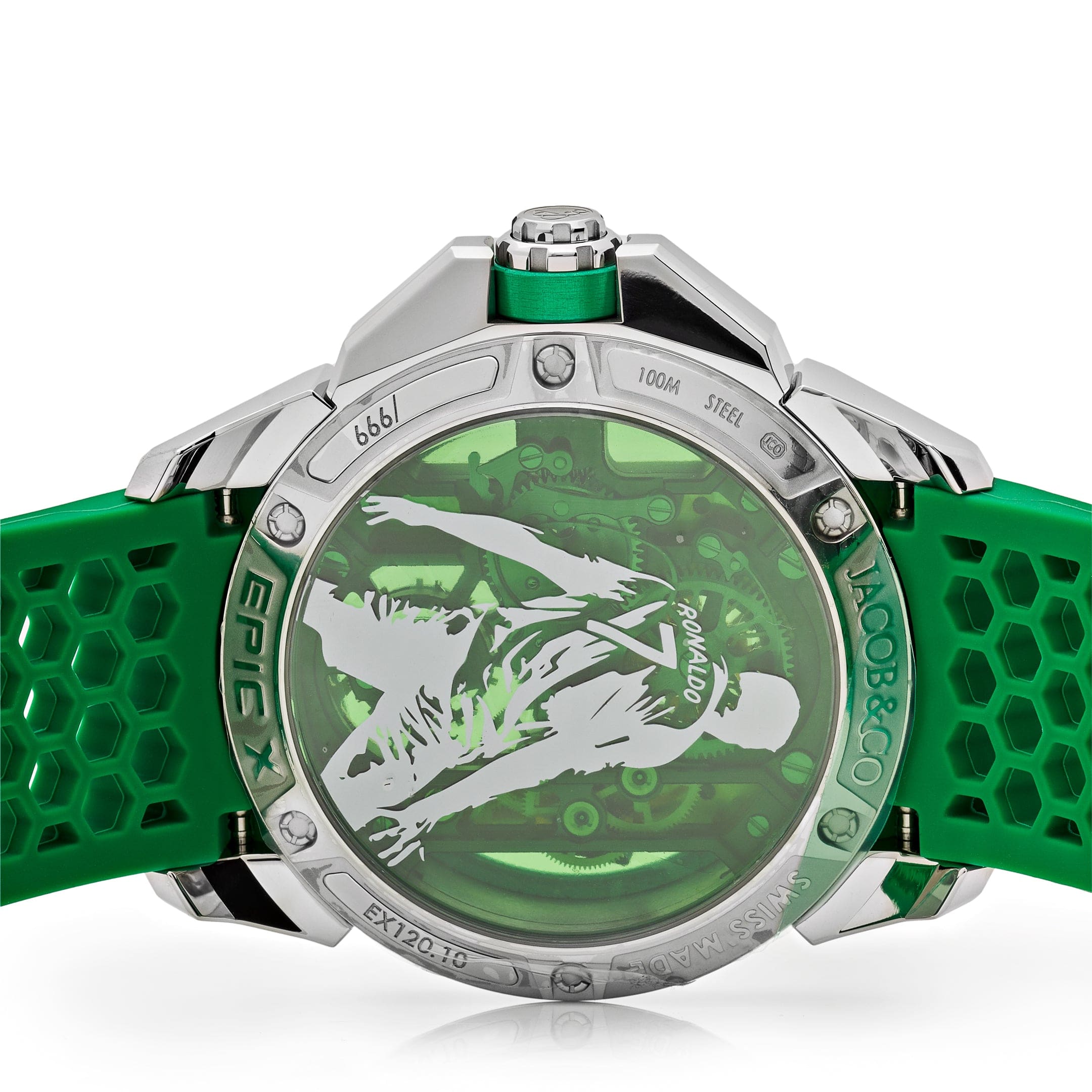 Jacob & Co V2 CR7 Epic X EX120.10.AD.AA.A Heart of CR7 Stainless Steel Limited Edition (2024) - Premium Luxury Product