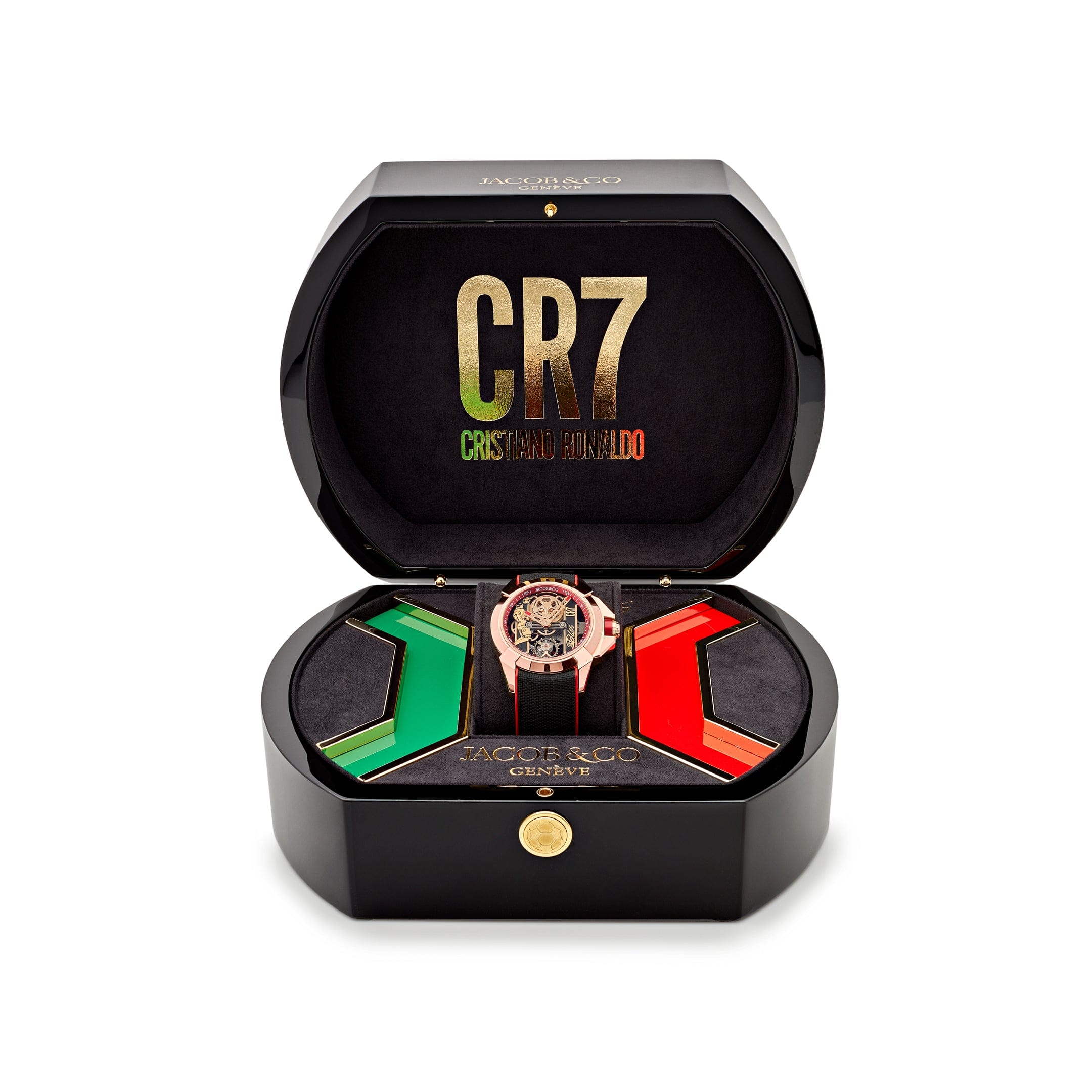 Jacob & Co. V2 CR7 Epic X Collection EX120.43.AE.AA.A Flight of CR7 Rose Gold Limited Edition (2024) - Premium Luxury Product