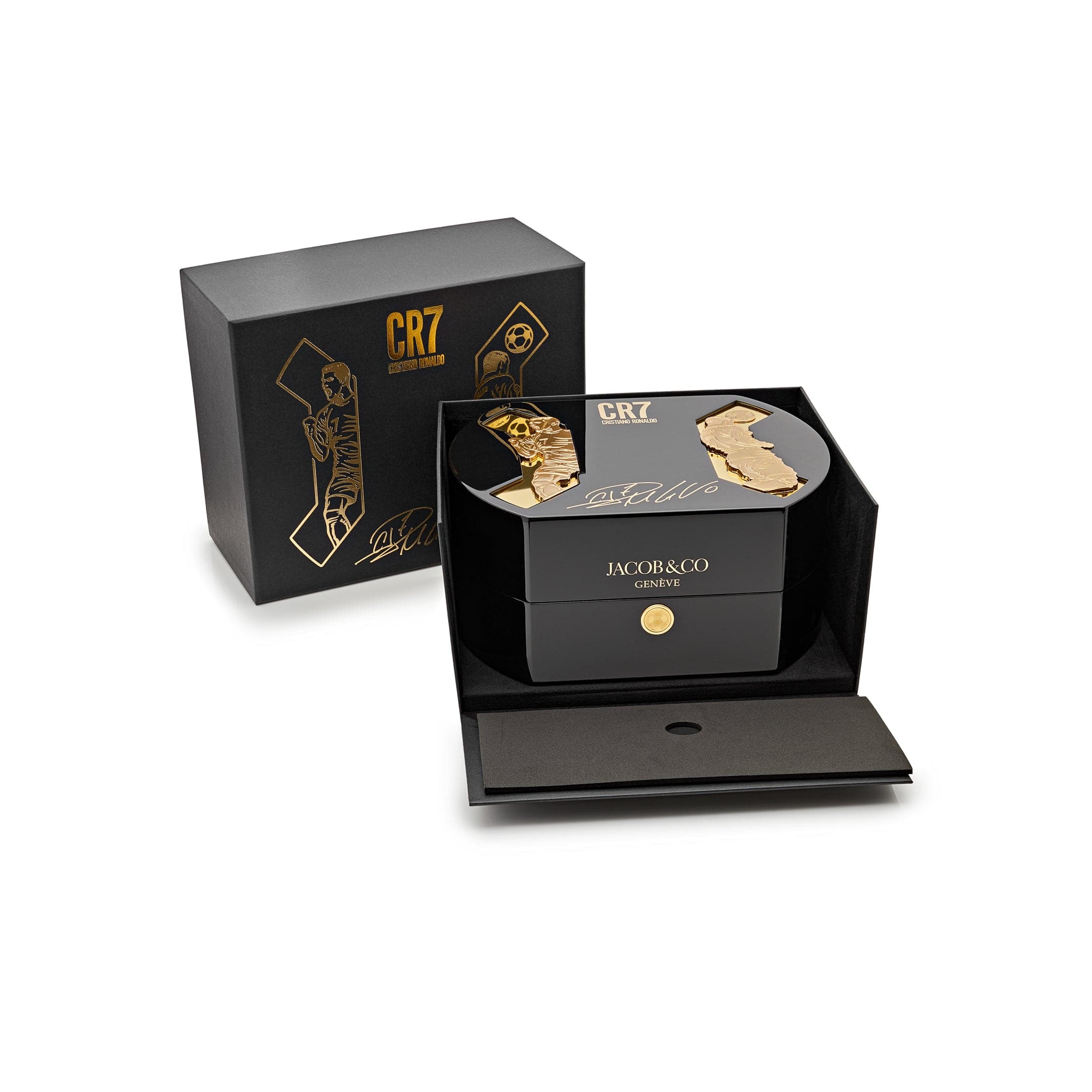 Jacob & Co. V2 CR7 Epic X Collection EX120.43.AE.AA.A Flight of CR7 Rose Gold Limited Edition (2024) - Premium Luxury Product