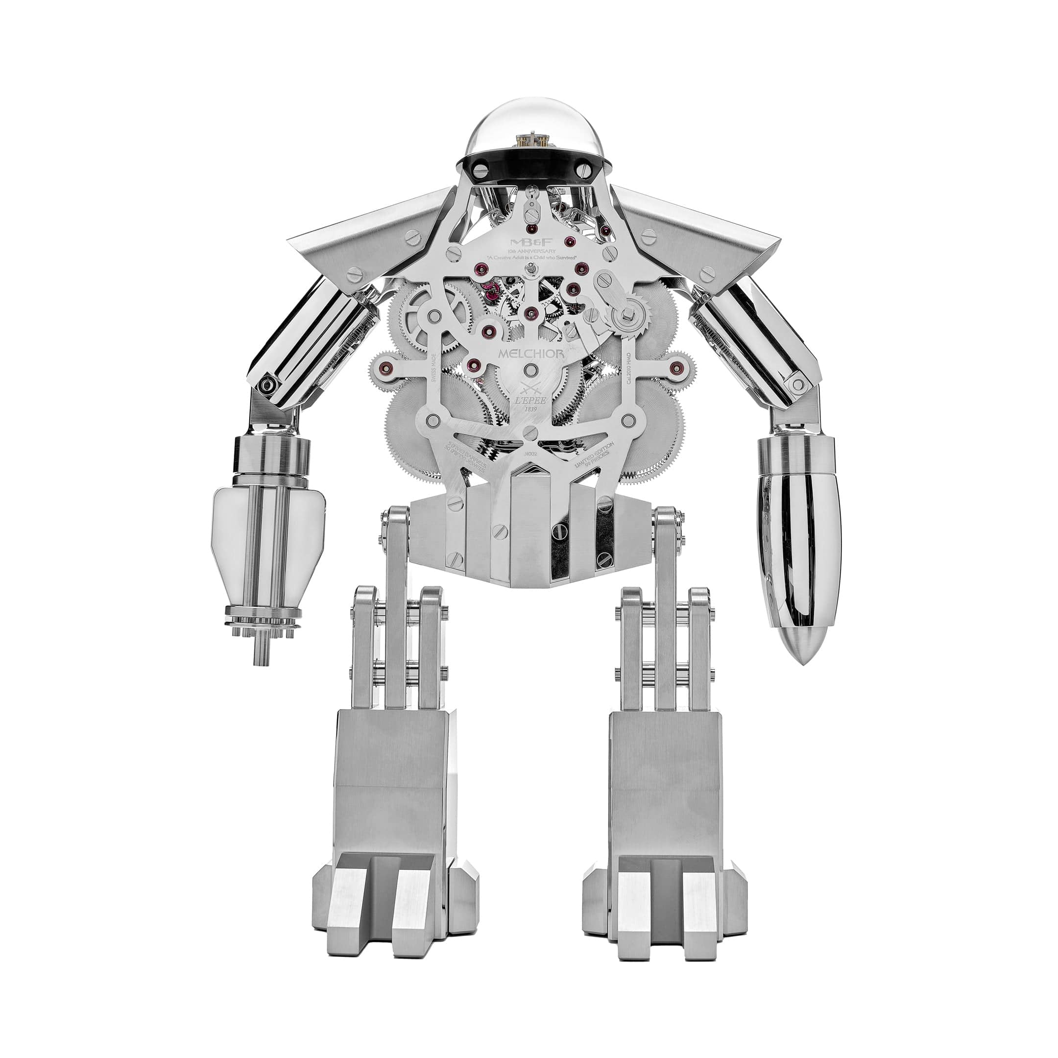 L’ÉPÉE 1839 × MB&F Robot Melchior Light Edition 50.6802/101 Limited Edition - Premium Luxury Product