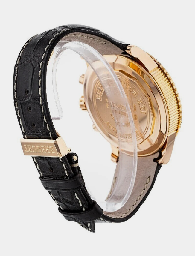 Breguet Type XXI Flyback 18K Rose Gold Men's Watch - Premium Luxury Product