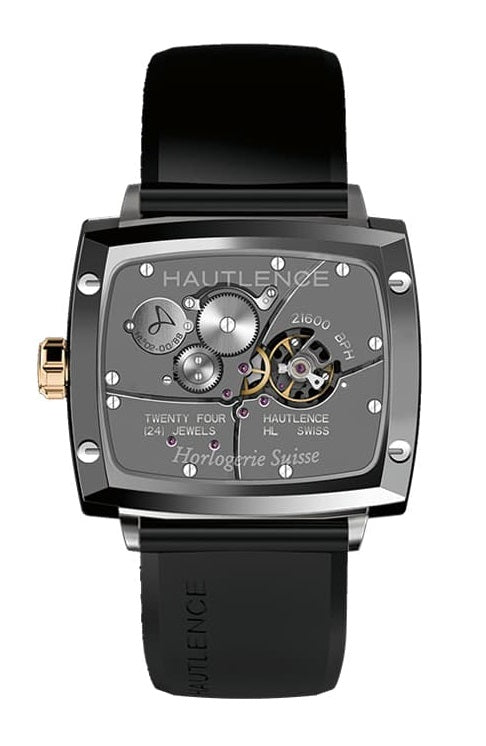 Hautlence 18K Rose Gold Mens Watch