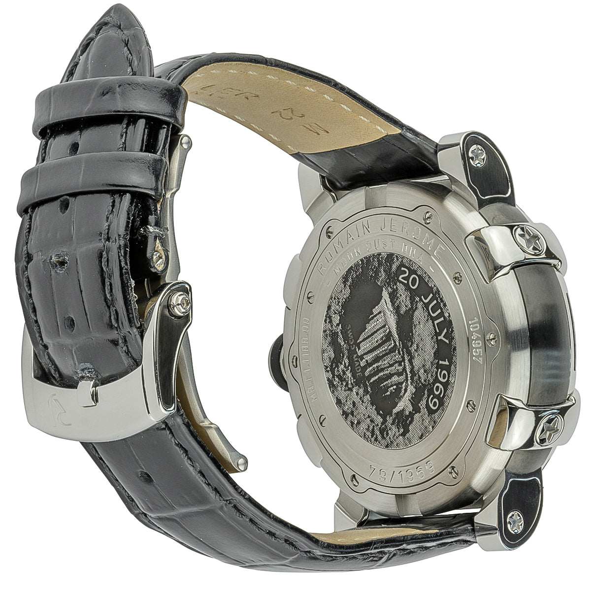 Romain Jerome Moon Dust Stainless Steel Mens Watch