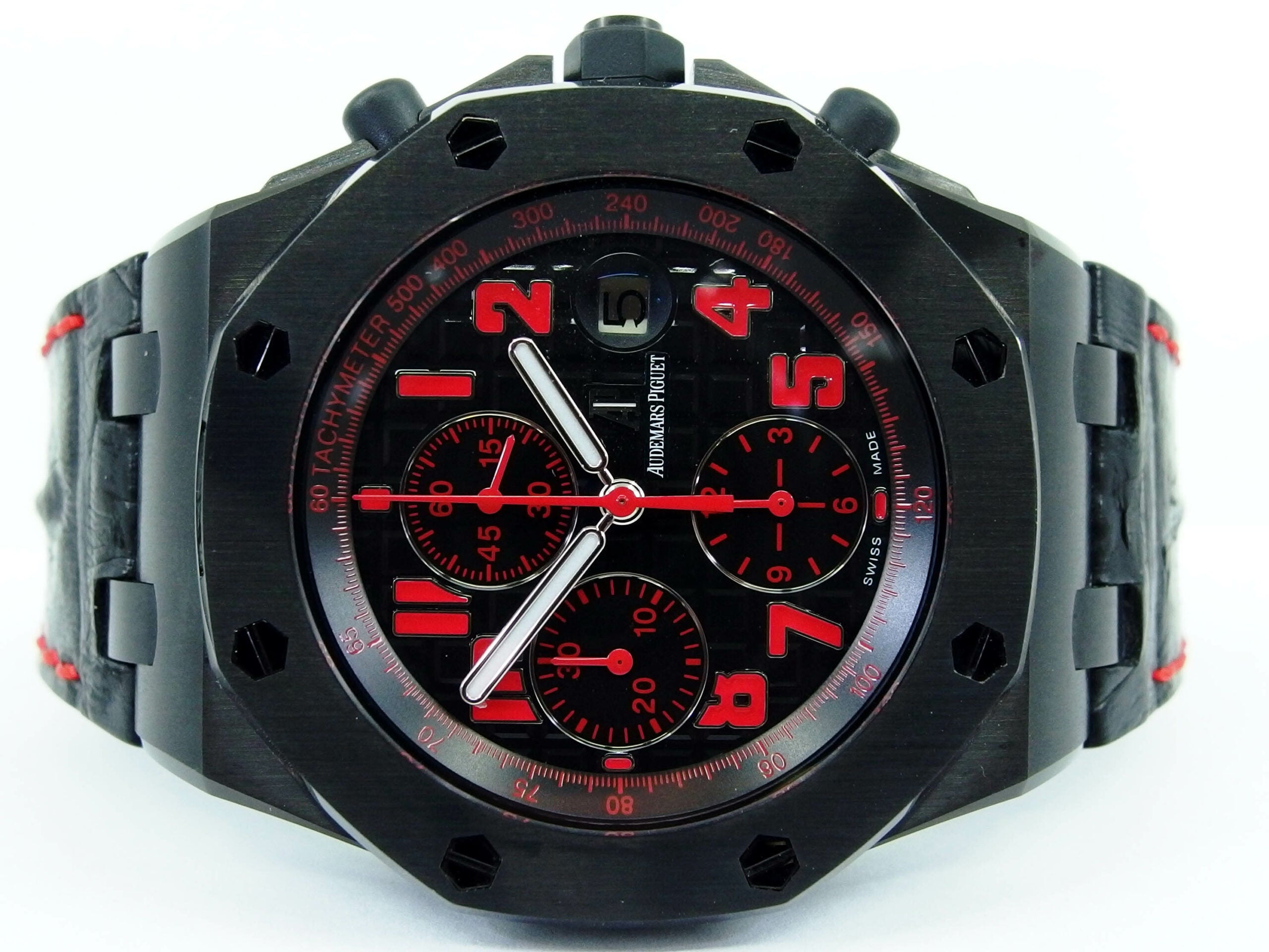 Audemars Piguet Royal Oak Offshore Chronograph Las Vegas Strip Stainless Steel Mens Watch - Premium Luxury Product