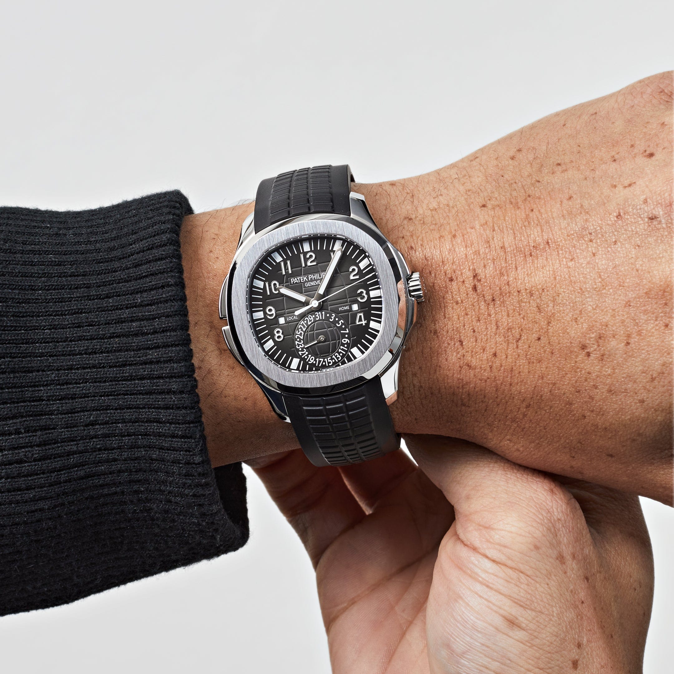 Patek Philippe Aquanaut 5164A-001 'Travel Time' Stainless Steel (2020)