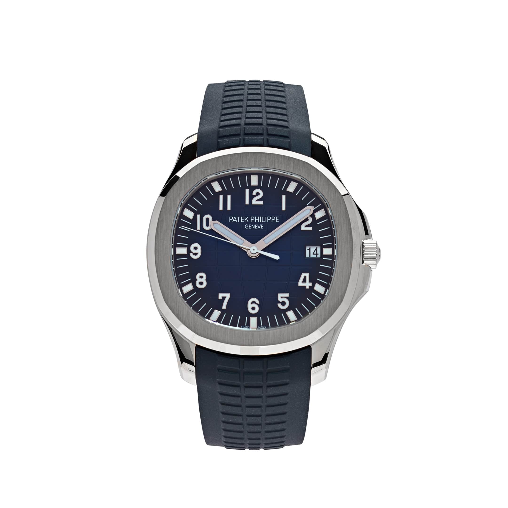 Patek Philippe Aquanaut 5168G-001 White Gold Blue Dial