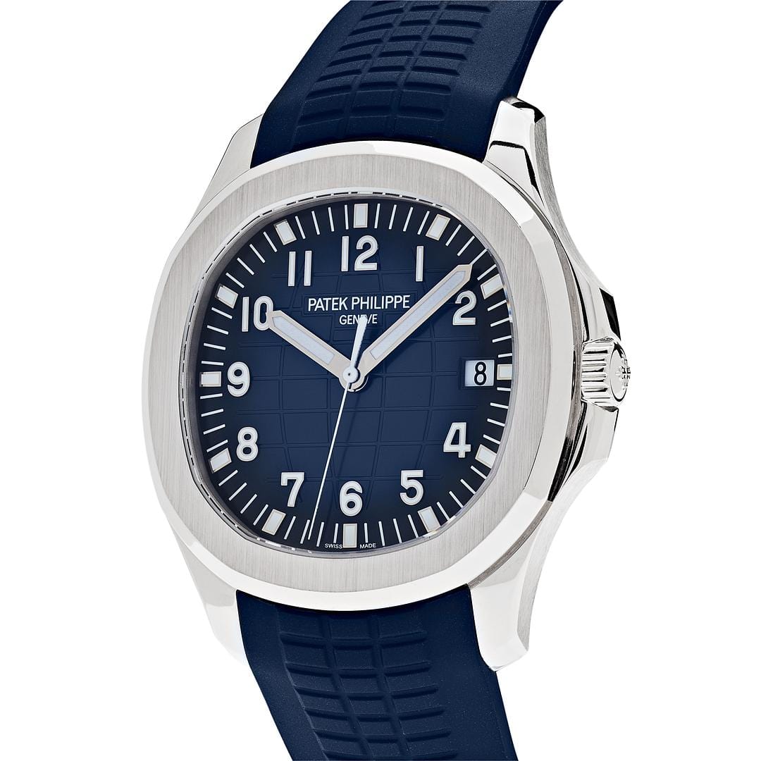 Patek Philippe Aquanaut 5168G-001 White Gold Blue Dial (2024)