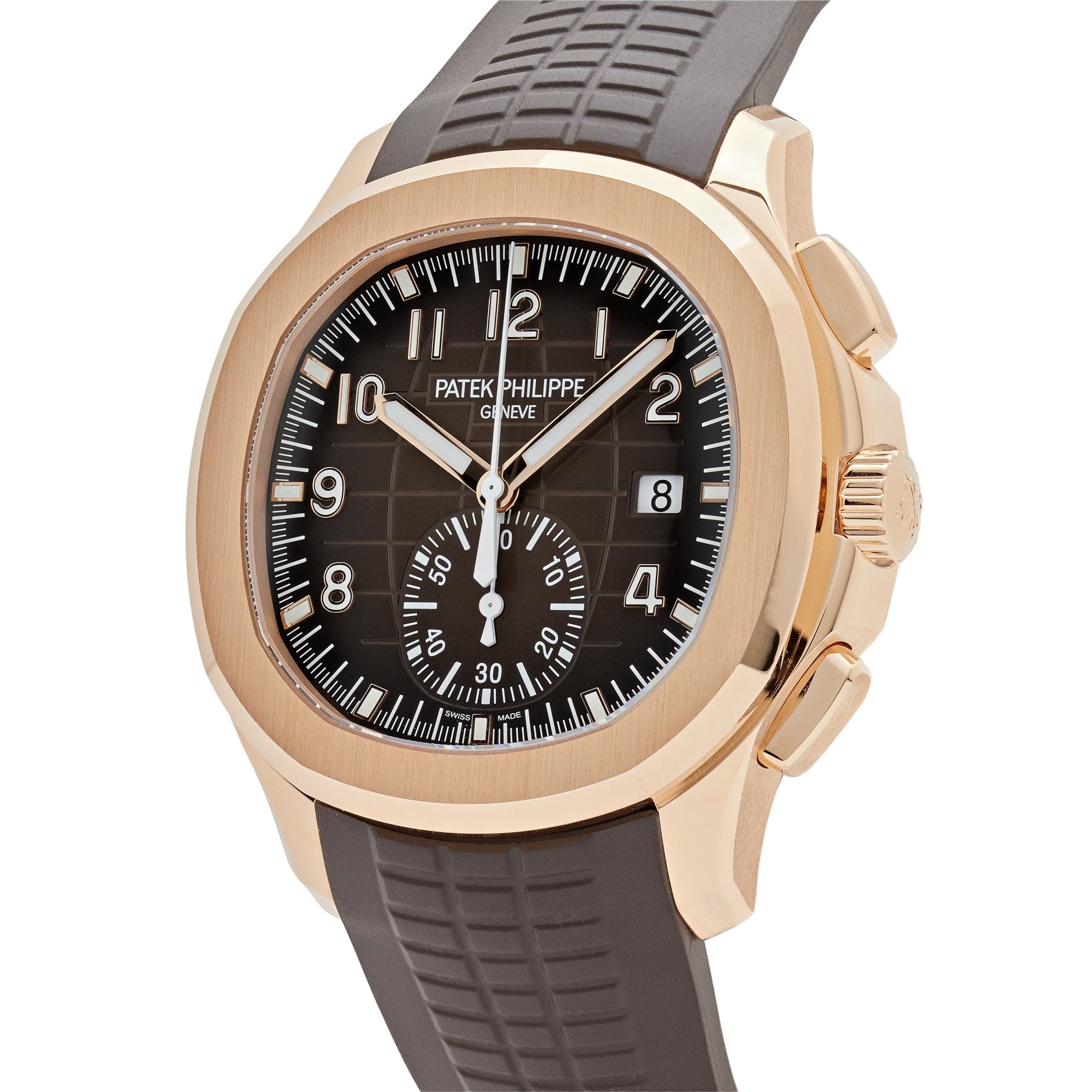 Patek Philippe Aquanaut 5968R-001 Chronograph Rose Gold Brown Dial (2023)