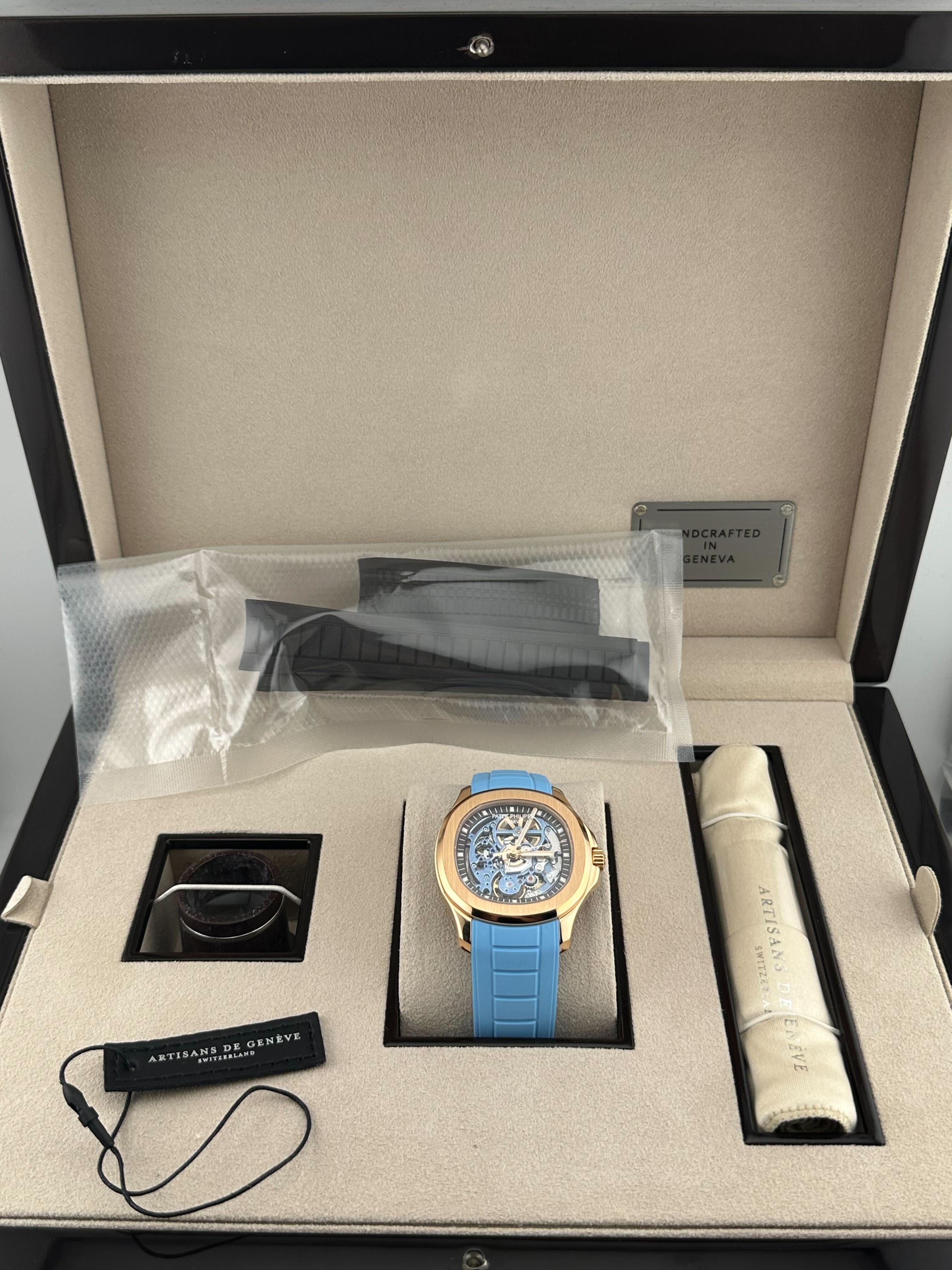 Patek Philippe Aquanaut Artisans de Genève Rose Gold