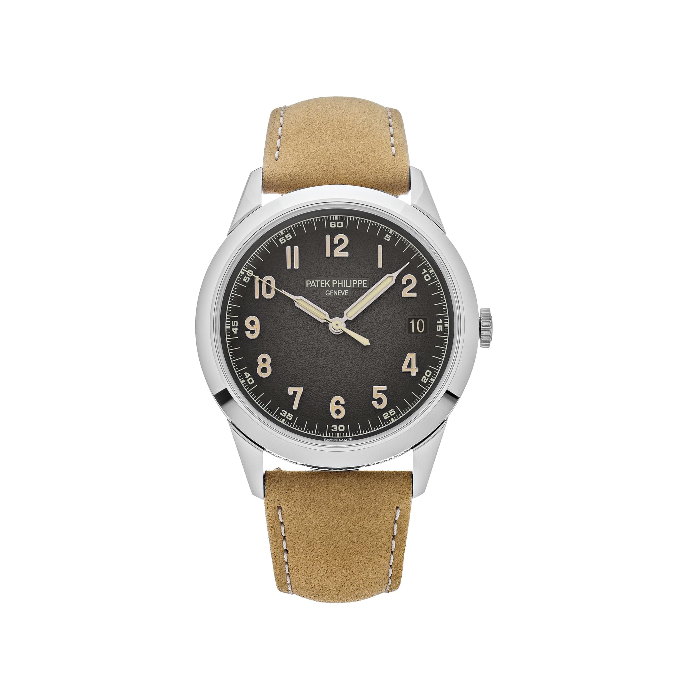 Patek Philippe Calatrava 5226G-001 White Gold Charcoal Dial Date (2023)