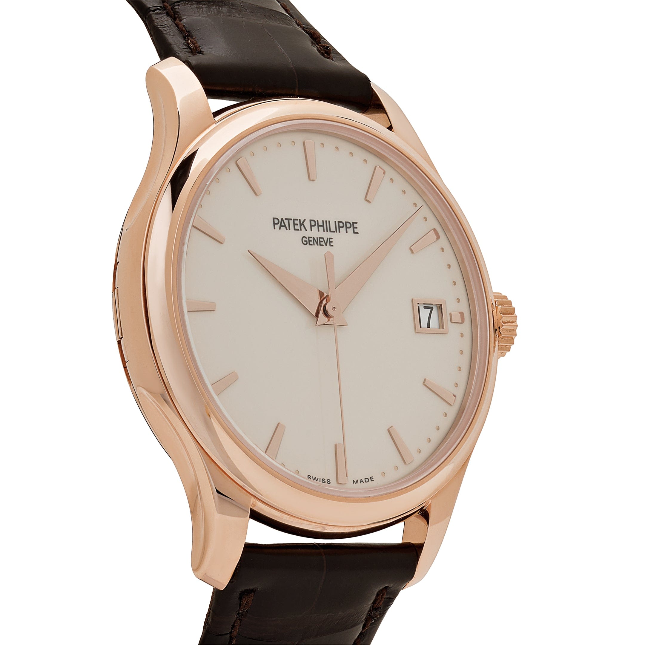 Patek Philippe Calatrava 5227R-001 Date Rose Gold Ivory Dial (2024)
